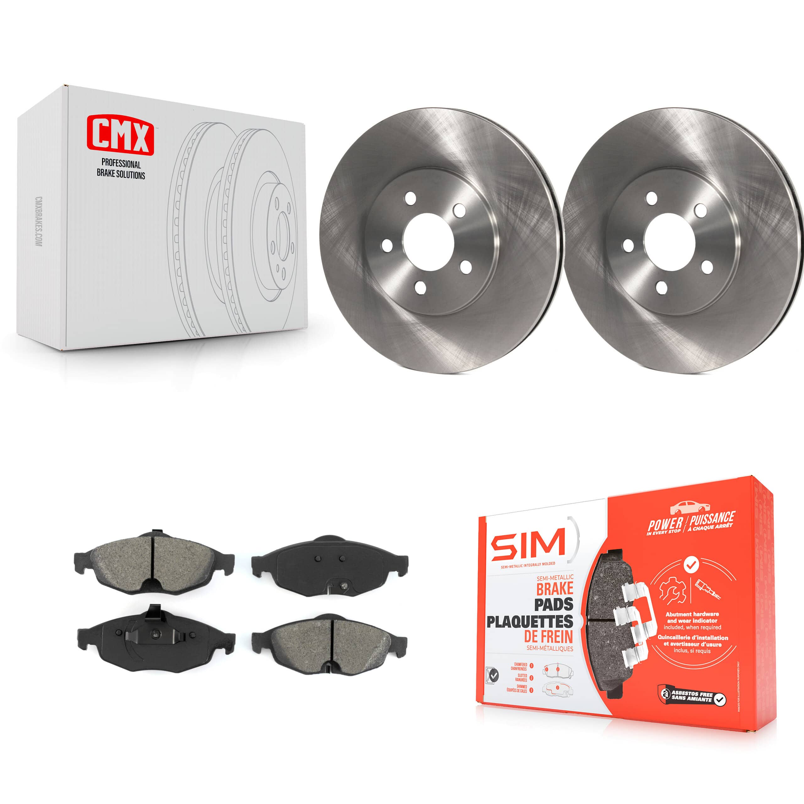 Transit Auto - K8S-100190 - Front Disc Brake Kits