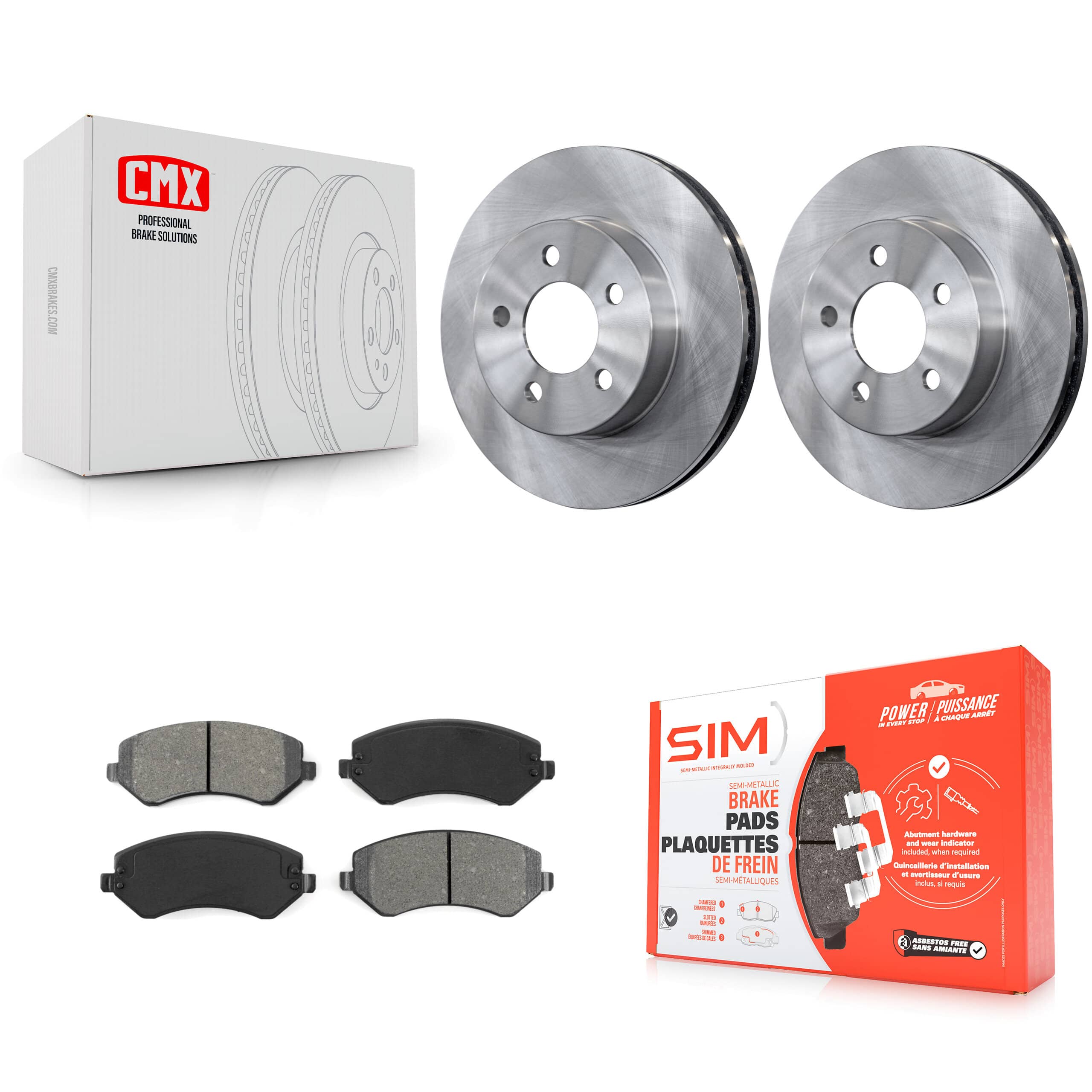 Transit Auto - K8S-100209 - Front Disc Brake Kits
