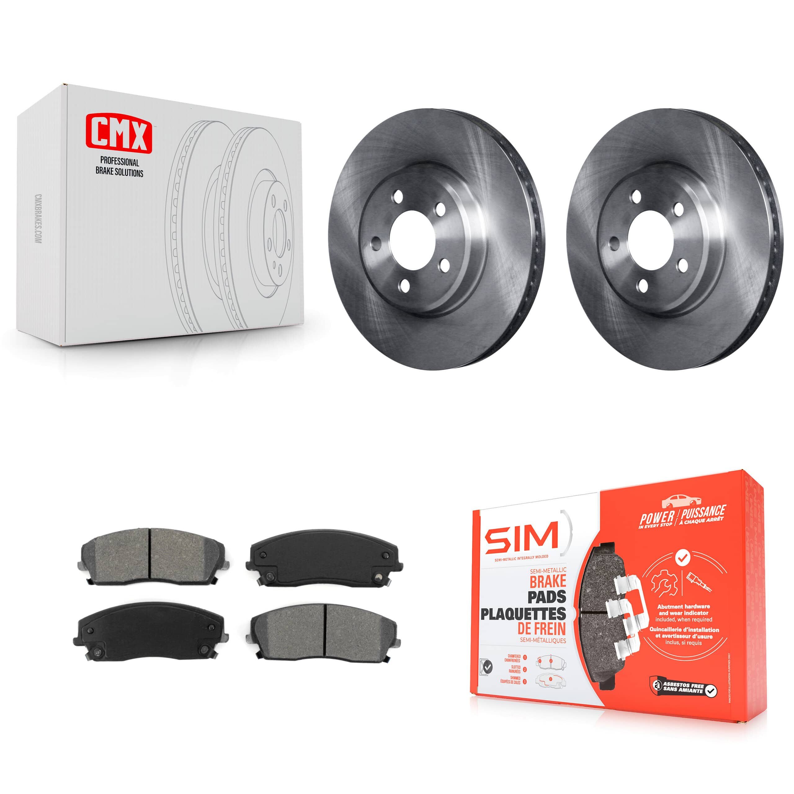 Transit Auto - K8S-100221 - Front Disc Brake Kits