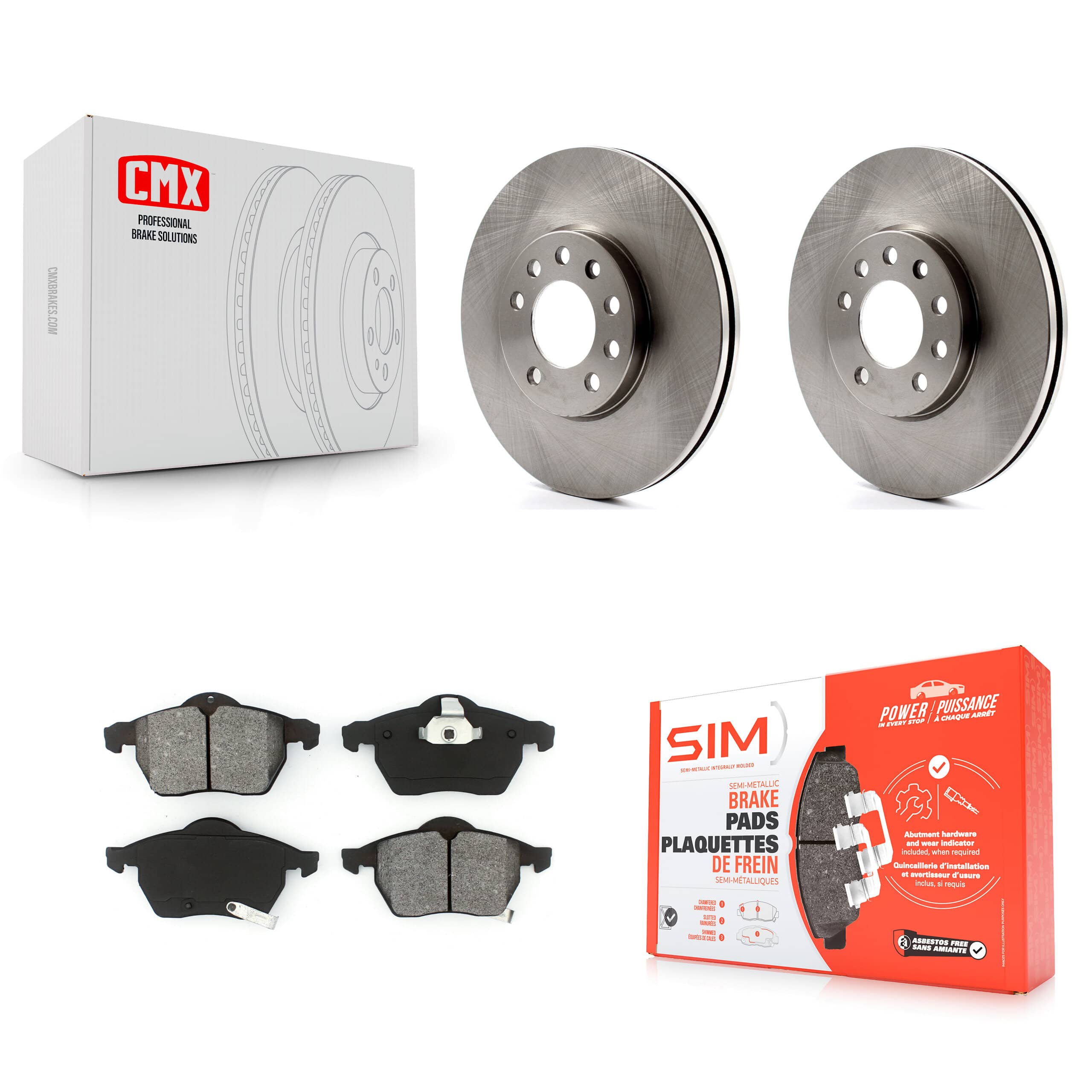 Transit Auto - K8S-100326 - Front Disc Brake Kits