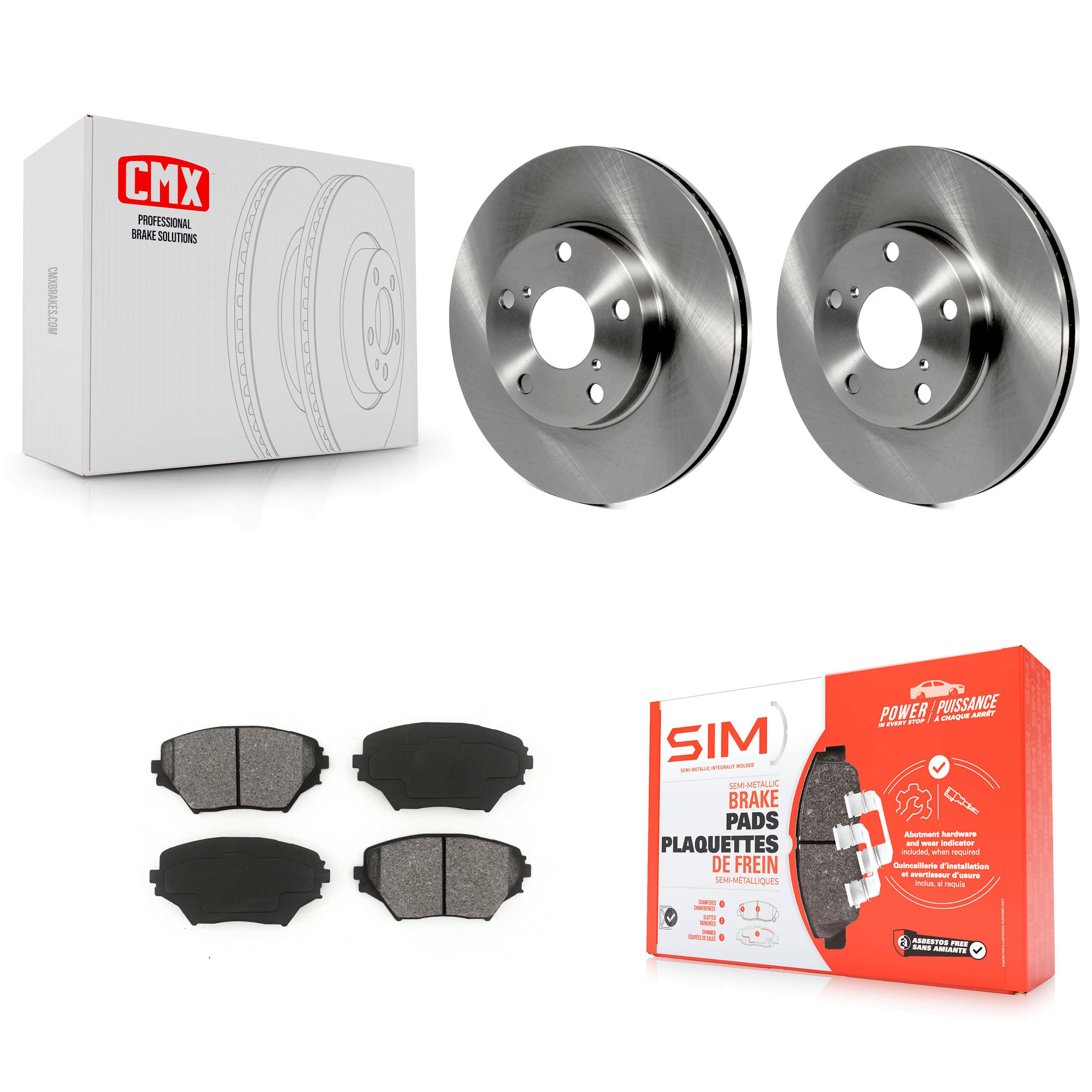 Transit Auto - K8S-100374 - Front Disc Brake Kits