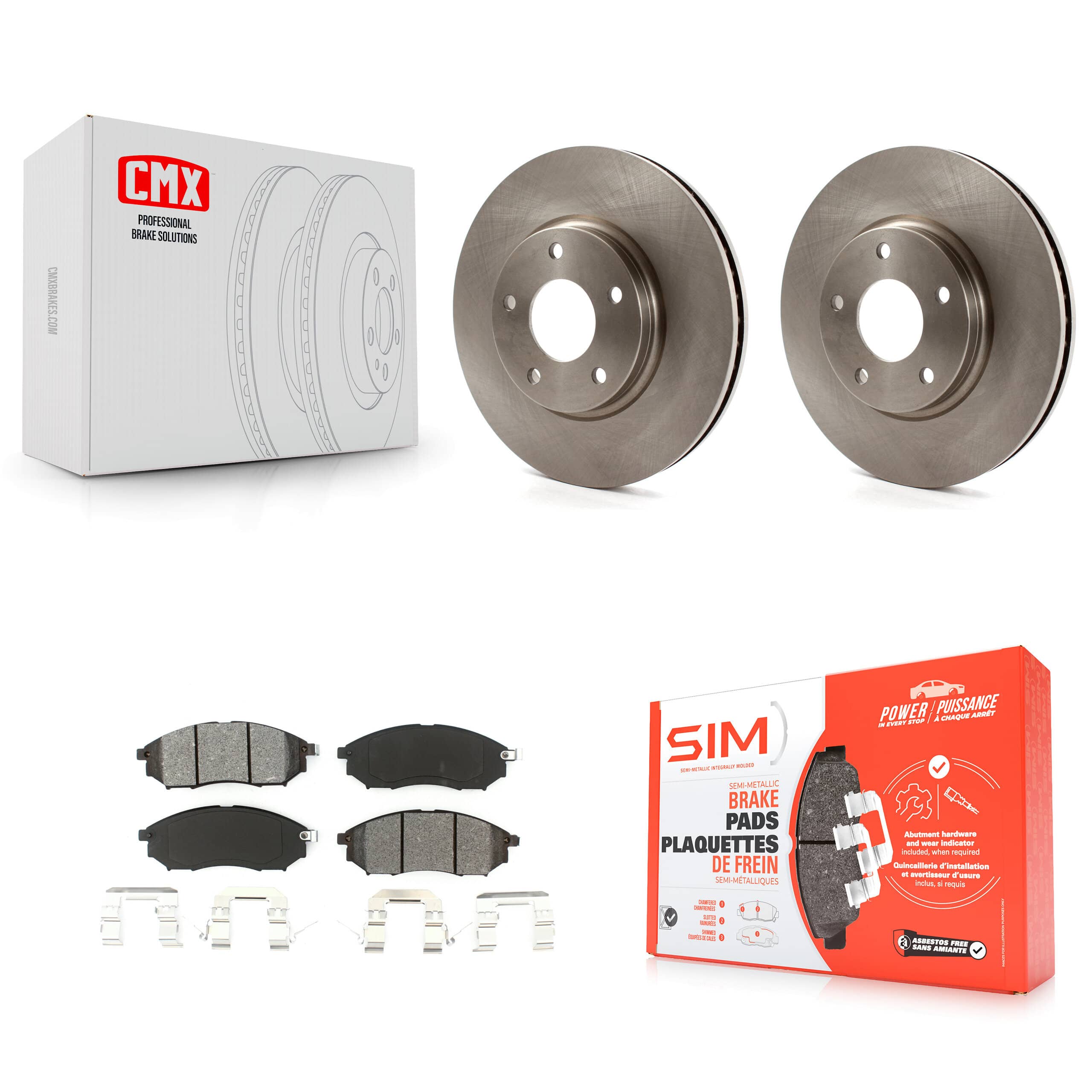 Transit Auto - K8S-100409 - Front Disc Brake Kits