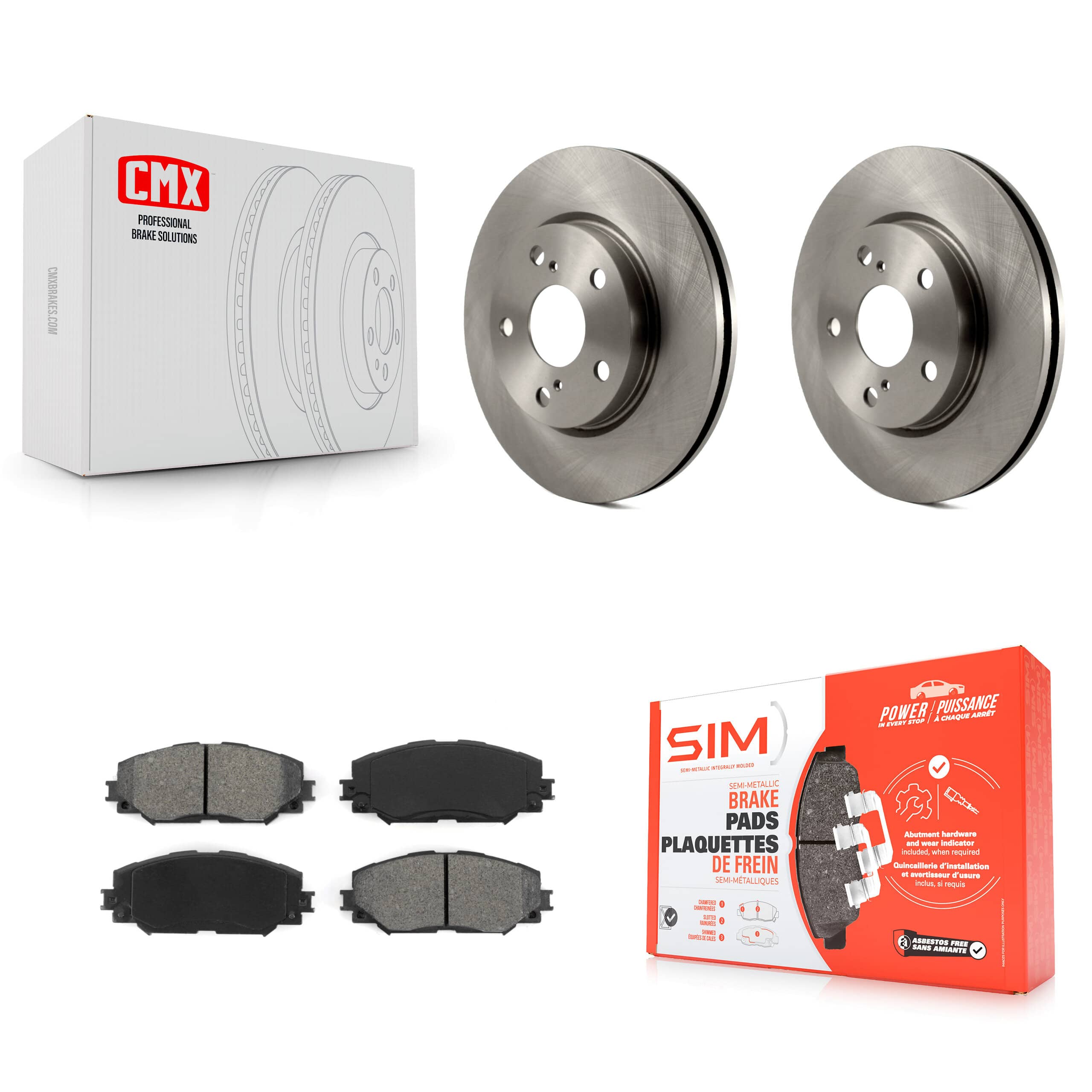 Transit Auto - K8S-100502 - Front Disc Brake Kits