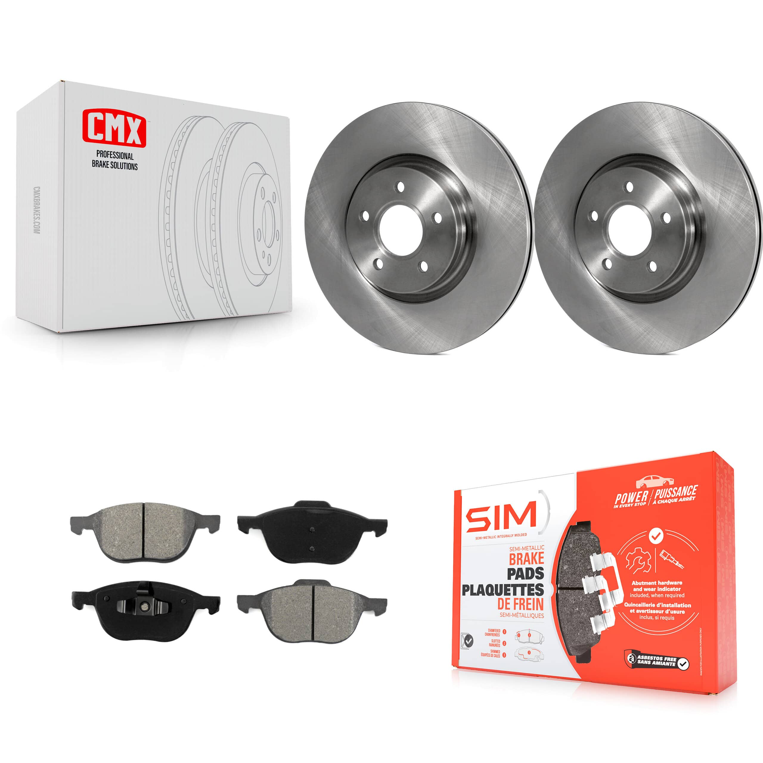 Transit Auto - K8S-100522 - Front Disc Brake Kits