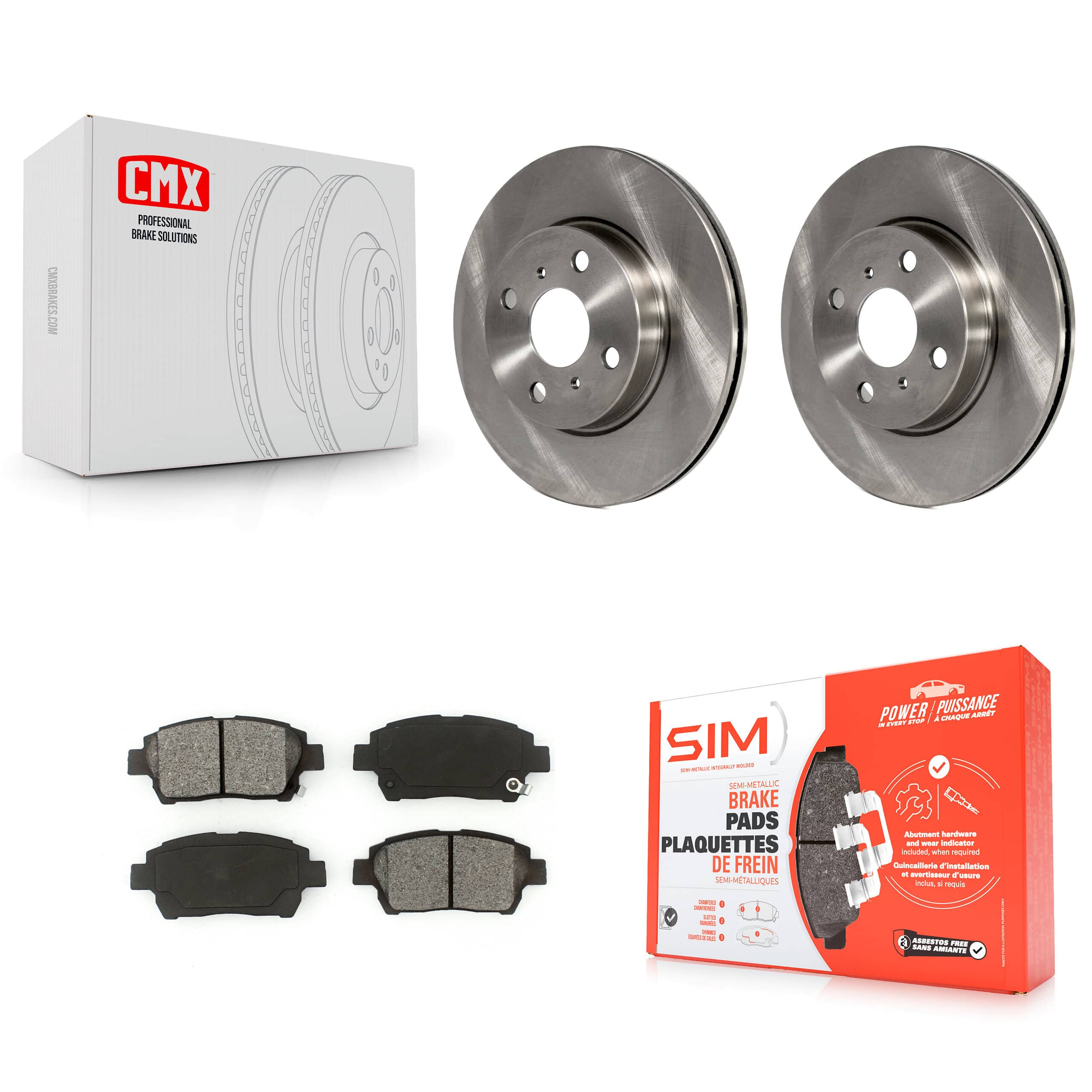 Transit Auto - K8S-100623 - Front Disc Brake Kits