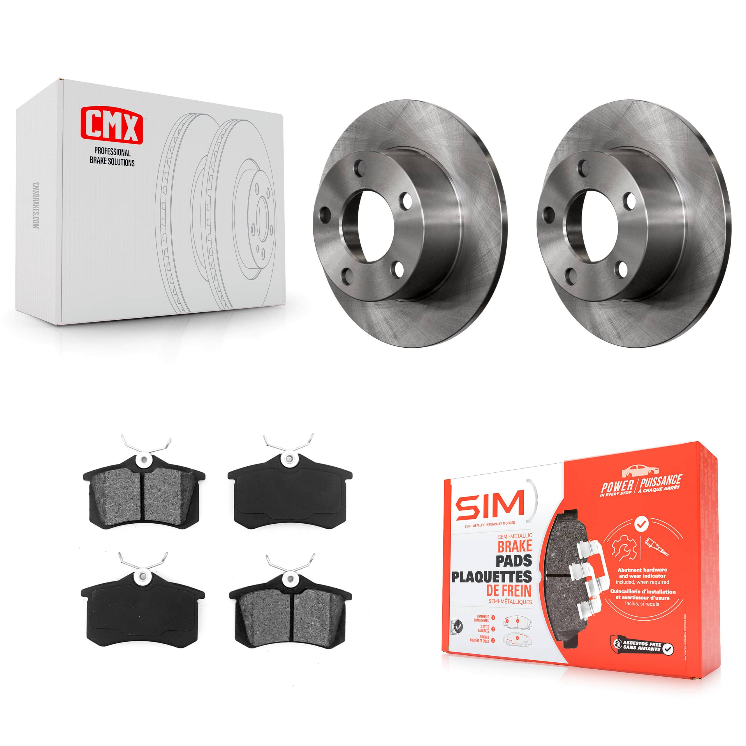 Transit Auto - K8S-101707 - Rear Disc Brake Kits
