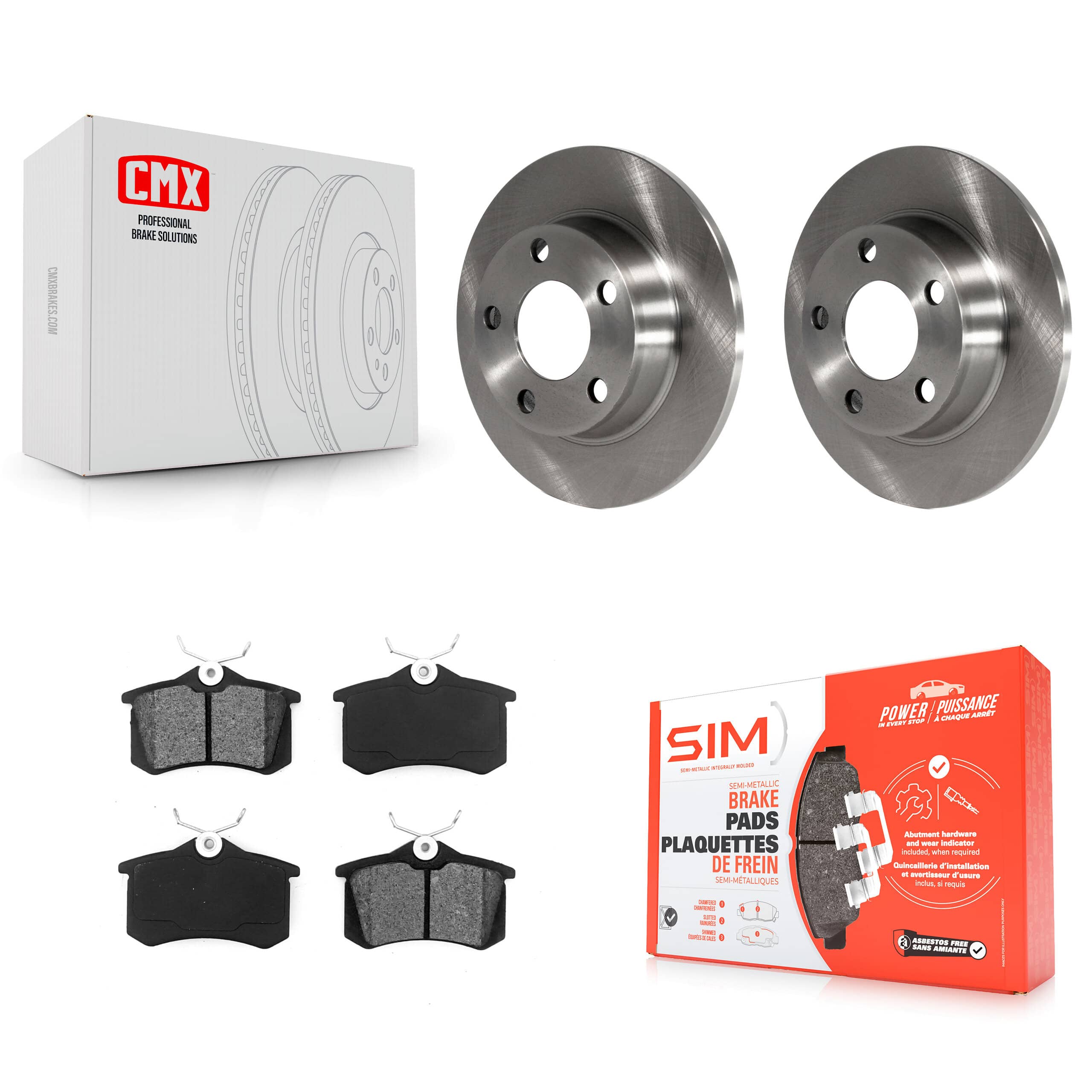 Transit Auto - K8S-101754 - Rear Disc Brake Kits