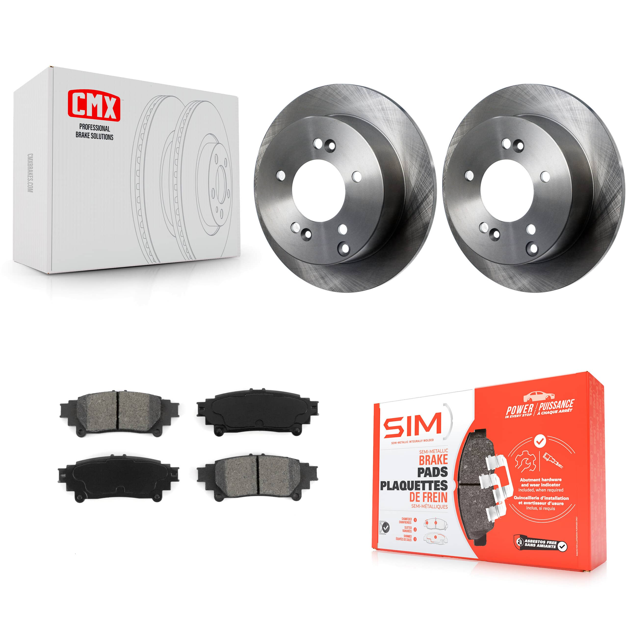 Transit Auto - K8S-101866 - Rear Disc Brake Kits