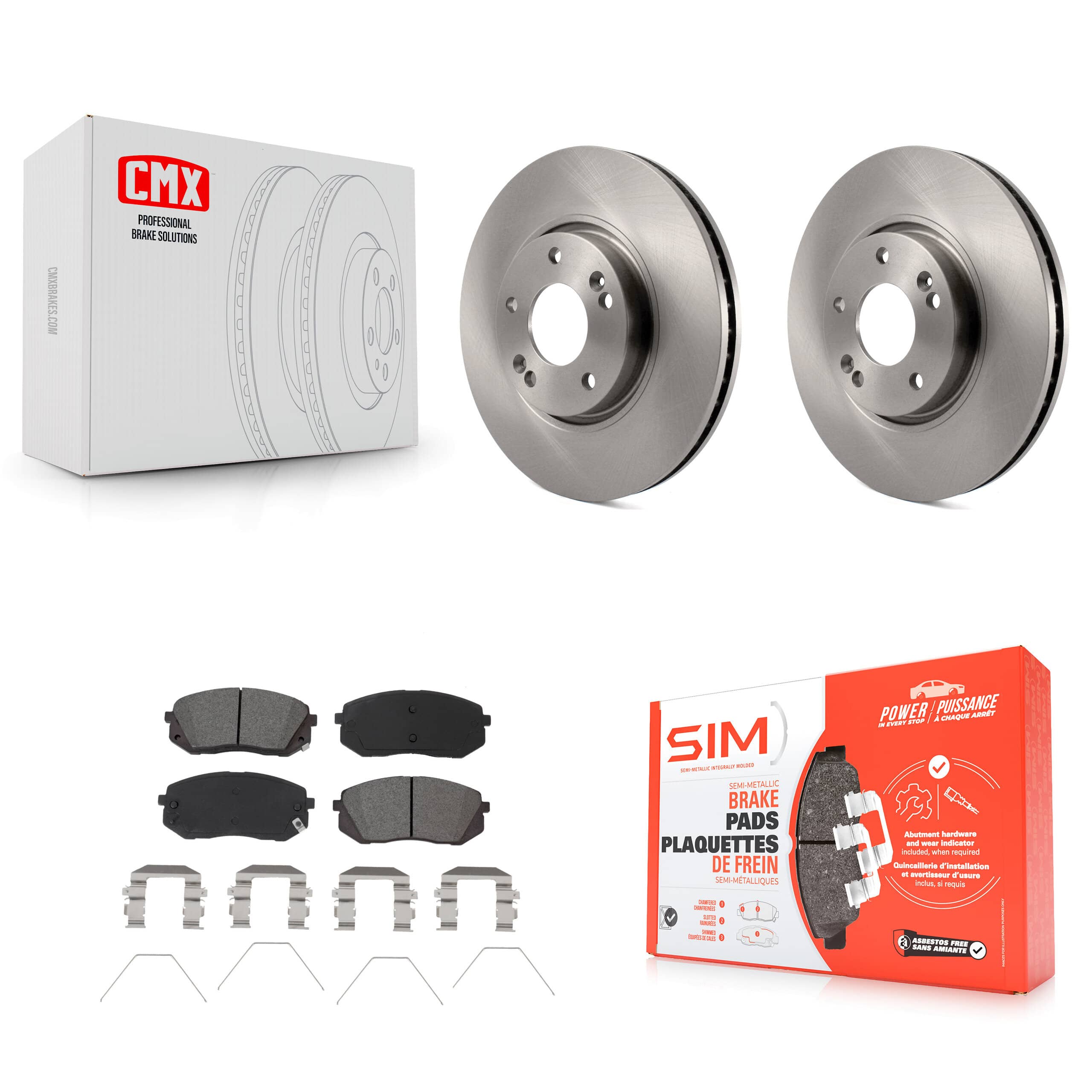 Transit Auto - K8S-103520 - Front Disc Brake Kits