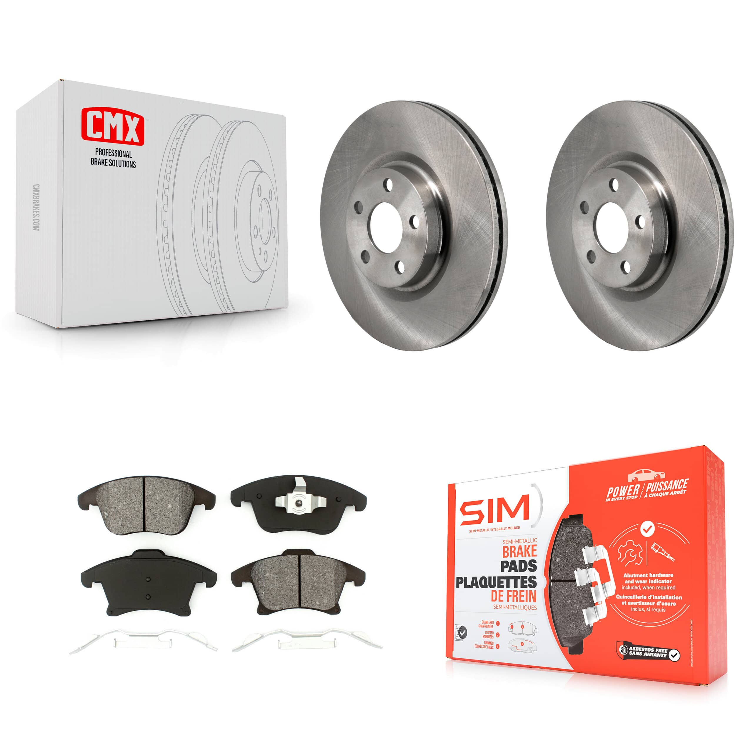 Transit Auto - K8S-104155 - Front Disc Brake Kits