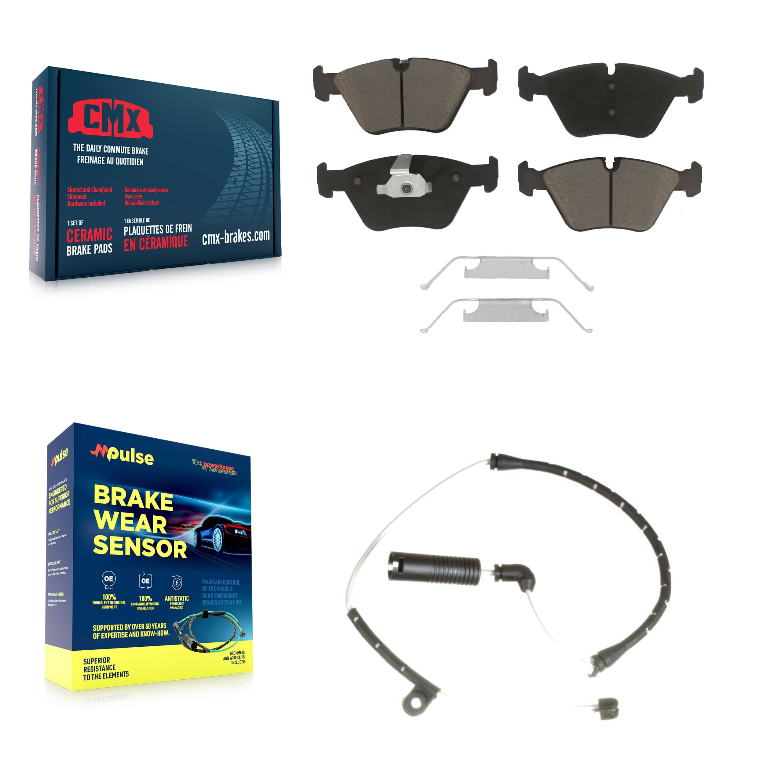 CMX - KCW-100515 - Front Disc Brake Pad Kits
