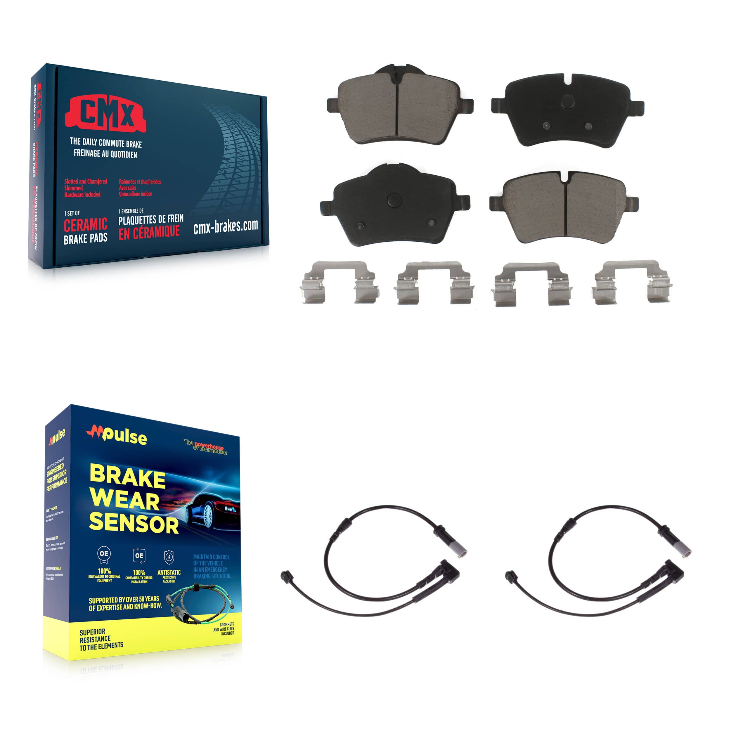 CMX - KCW-100621 - Front Disc Brake Pad Kits