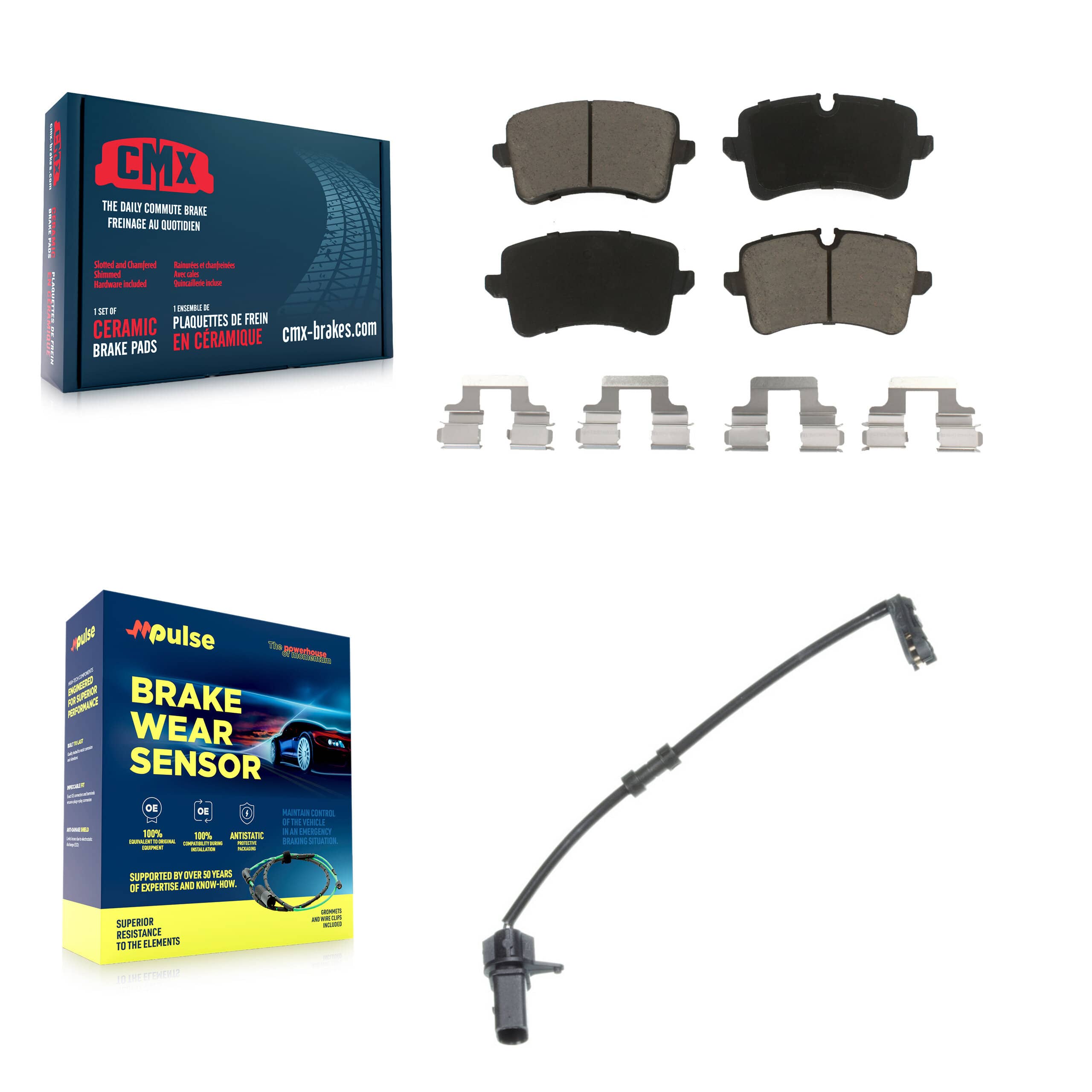 CMX - KCW-100784 - Rear Disc Brake Pad Kits