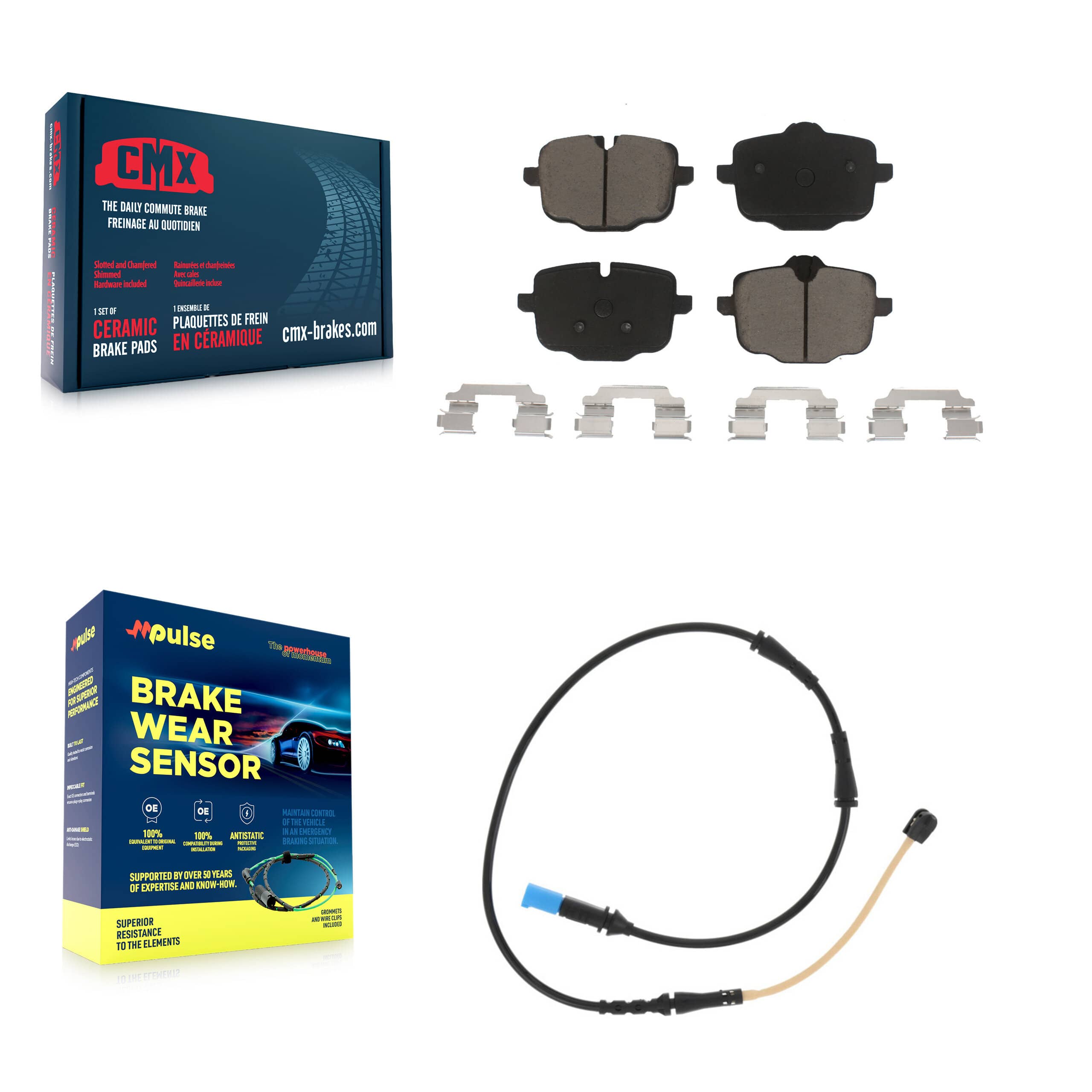 CMX - KCW-100792 - Rear Disc Brake Pad Kits