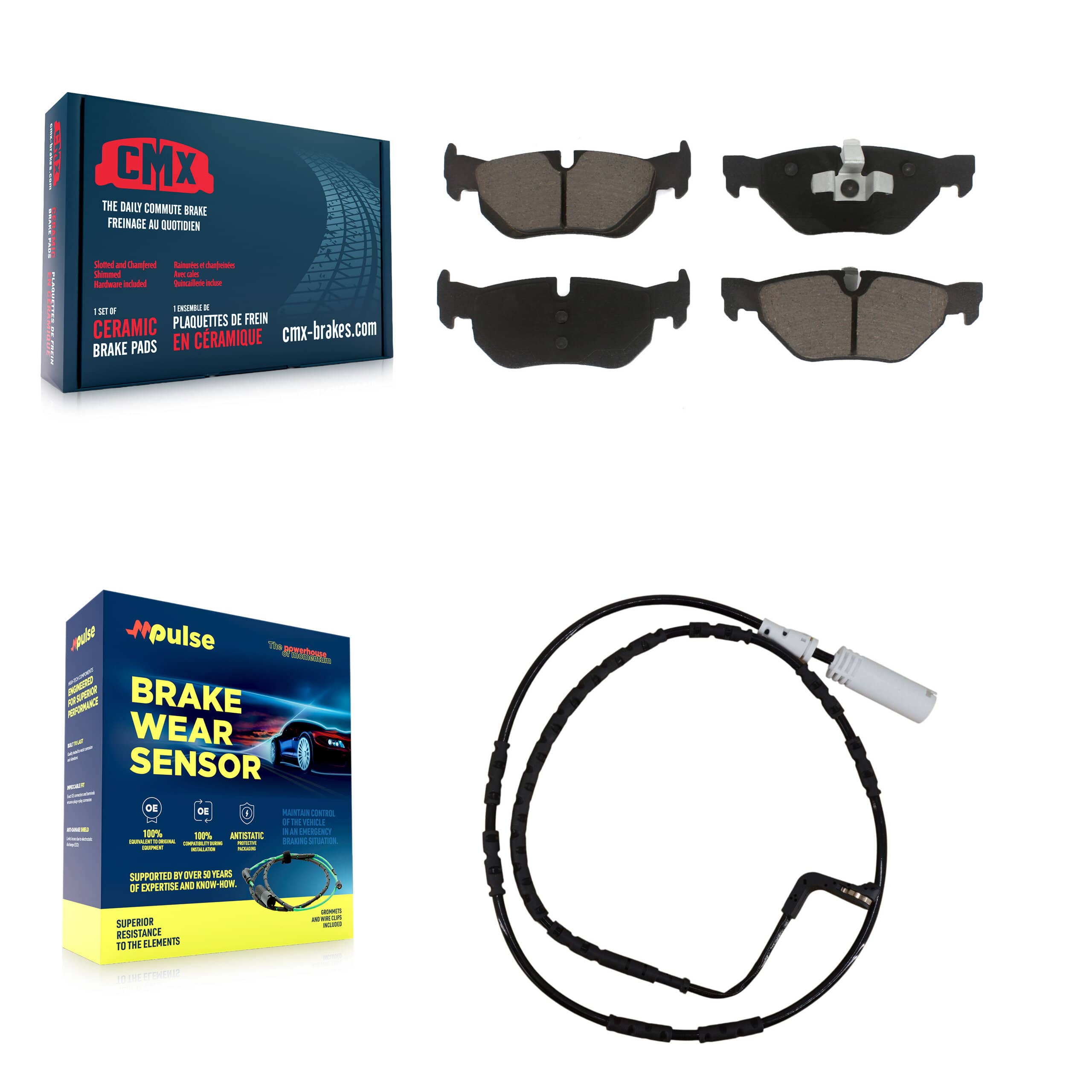 CMX - KCW-100794 - Rear Disc Brake Pad Kits
