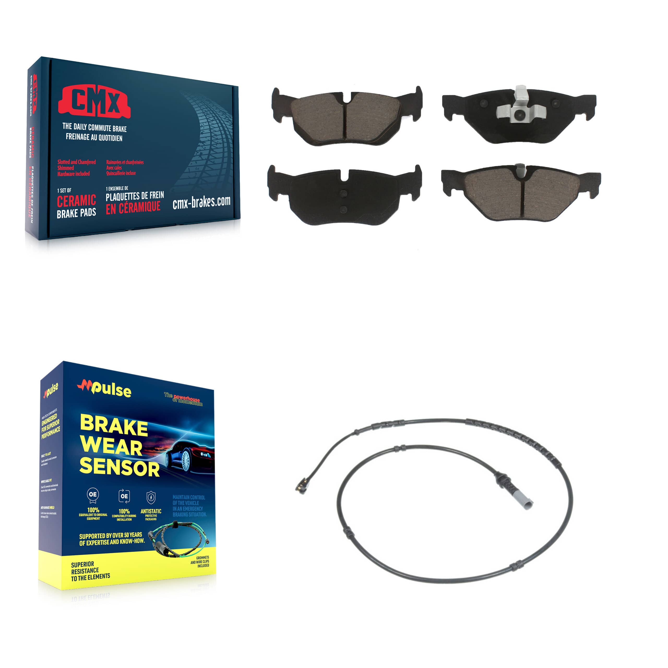 CMX - KCW-100810 - Rear Disc Brake Pad Kits