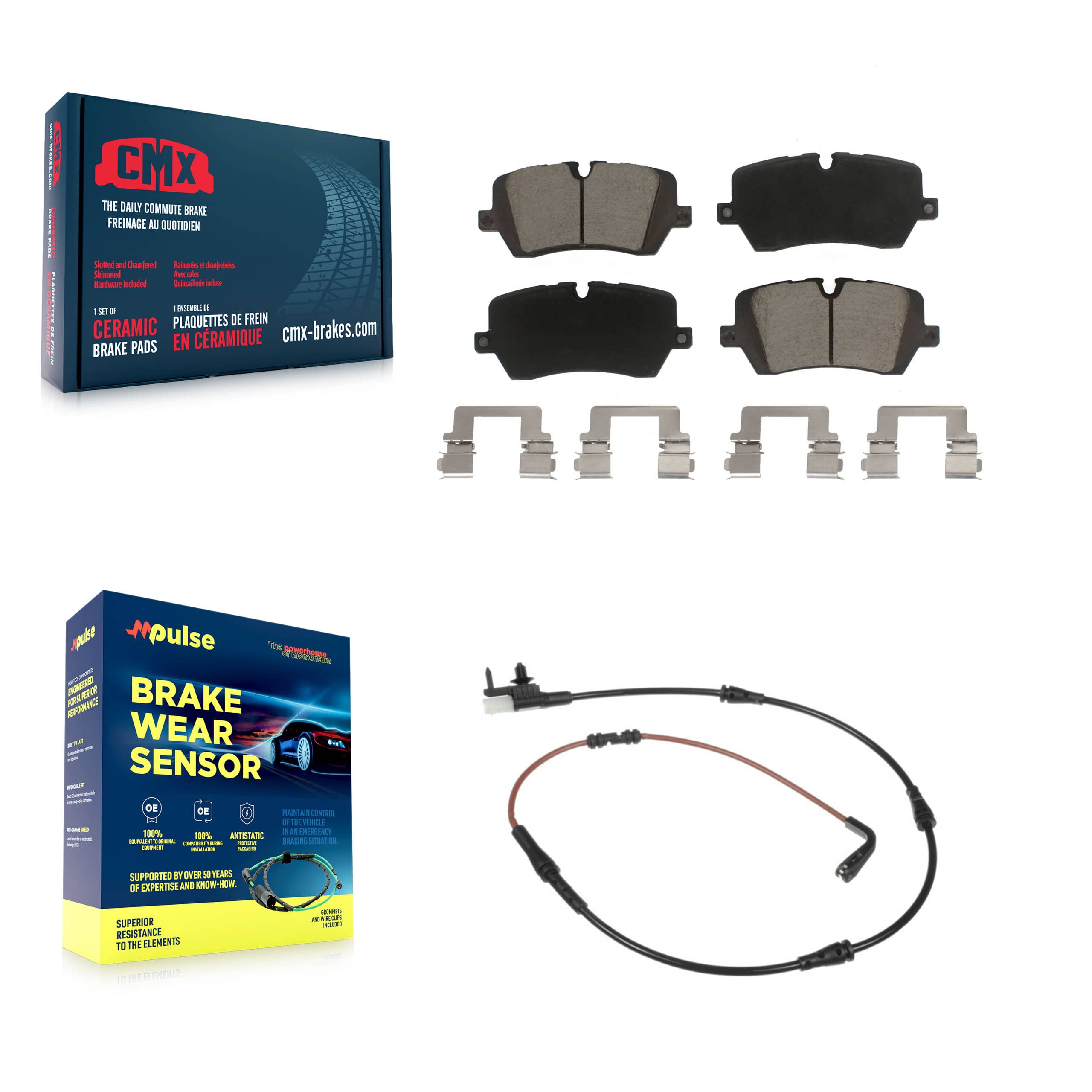 CMX - KCW-100826 - Rear Disc Brake Pad Kits