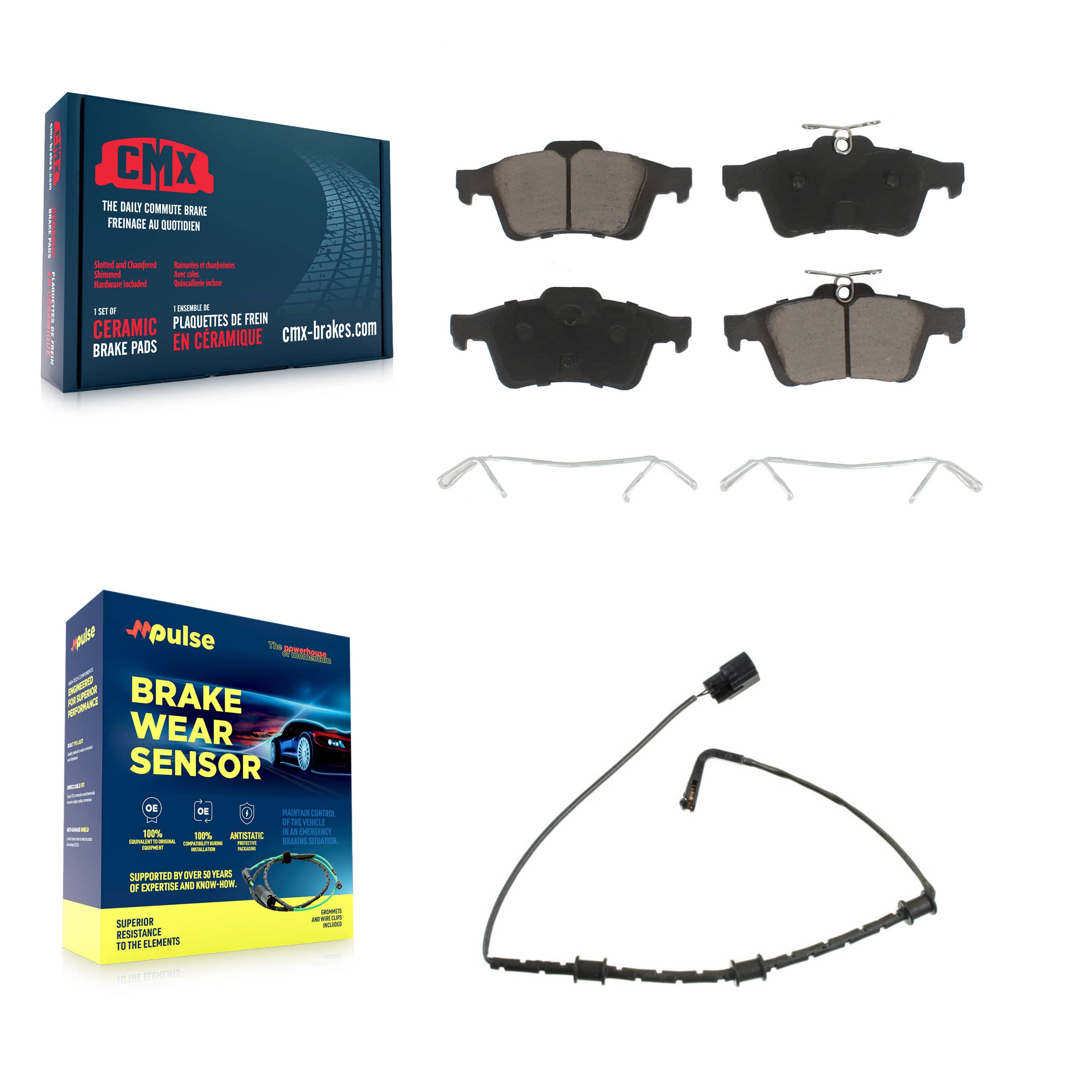 CMX - KCW-100857 - Rear Disc Brake Pad Kits