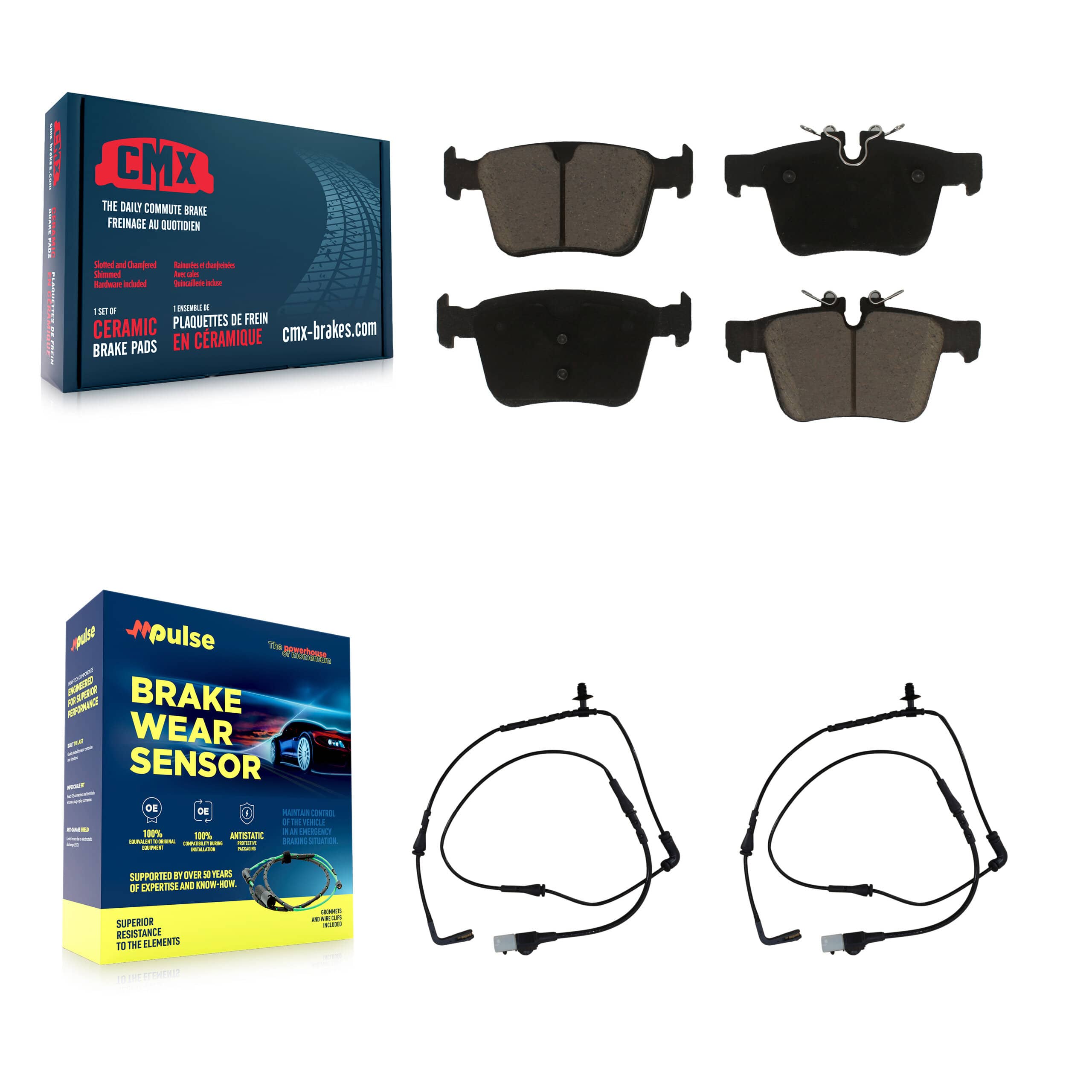 CMX - KCW-100893 - Rear Disc Brake Pad Kits