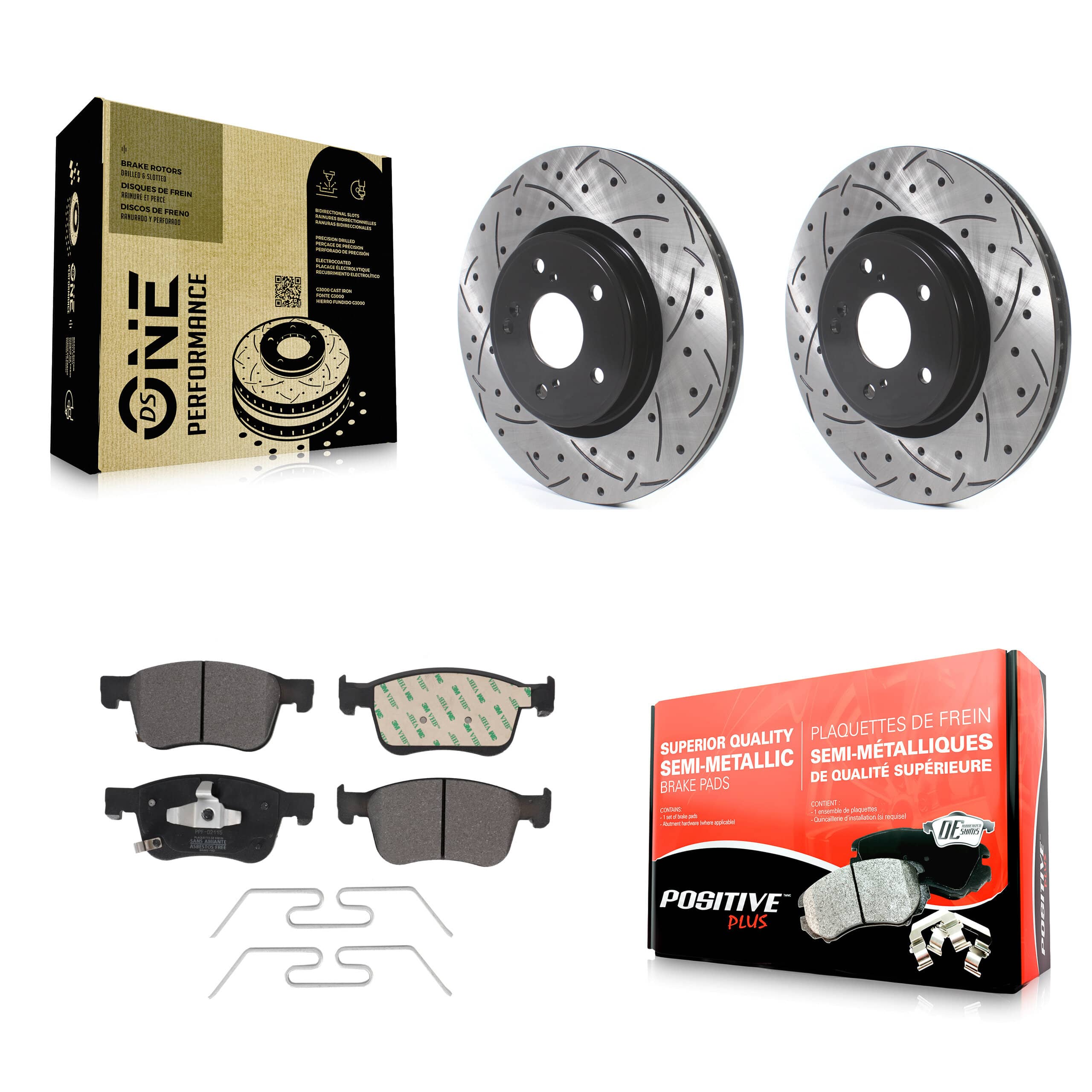 Transit Auto - KDF-100721 - Front Disc Brake Kits