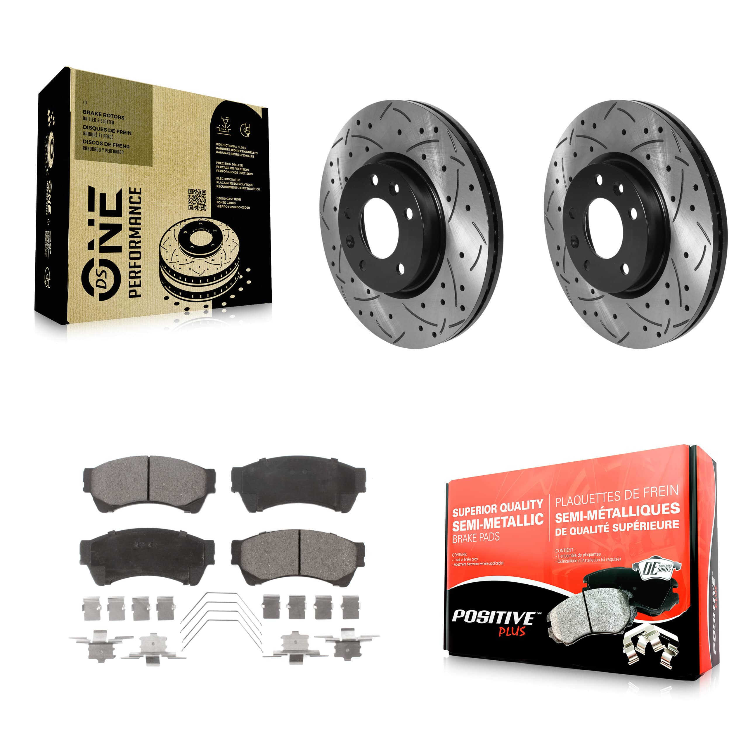 Transit Auto - KDF-100740 - Front Disc Brake Kits