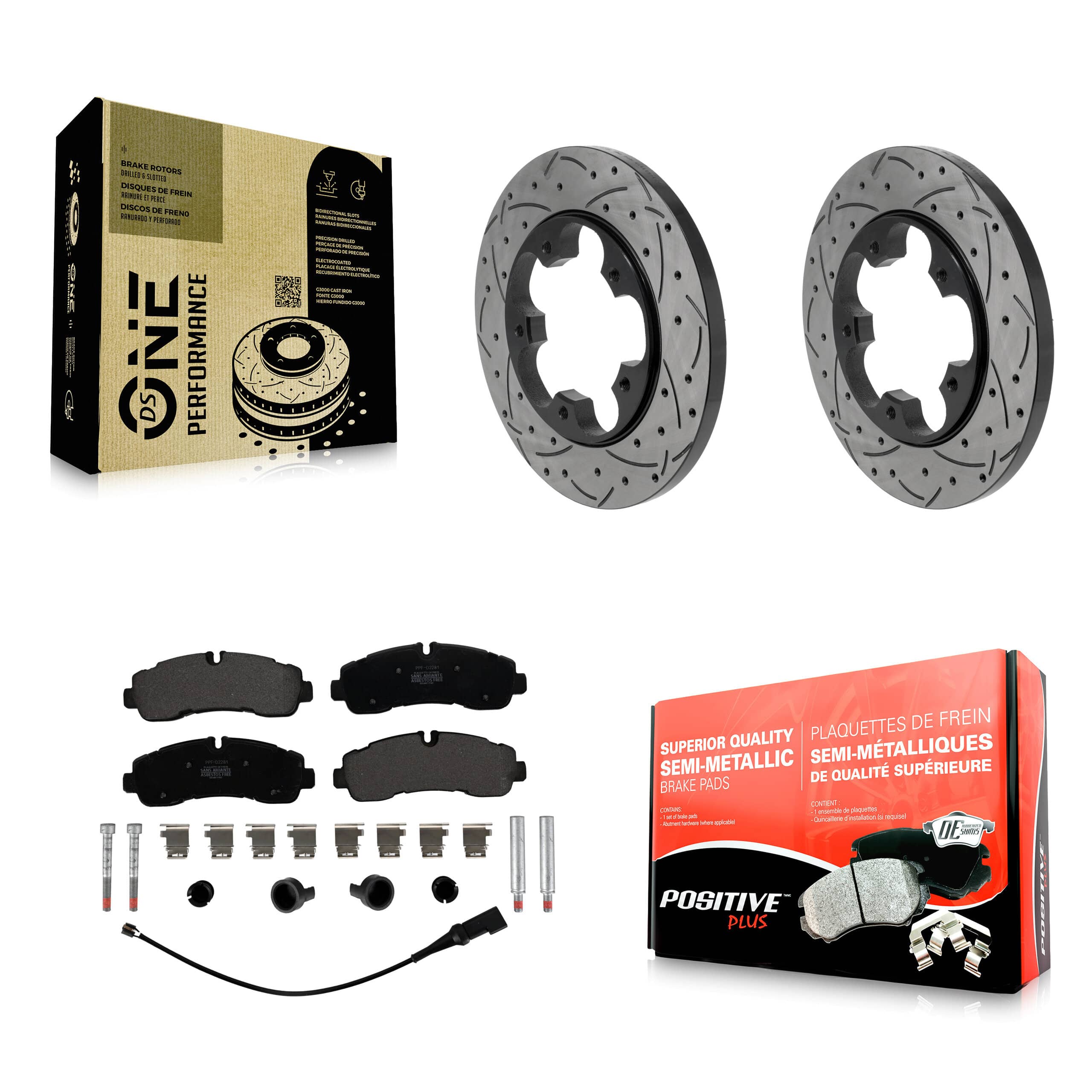 Transit Auto - KDF-101968 - Rear Disc Brake Kits