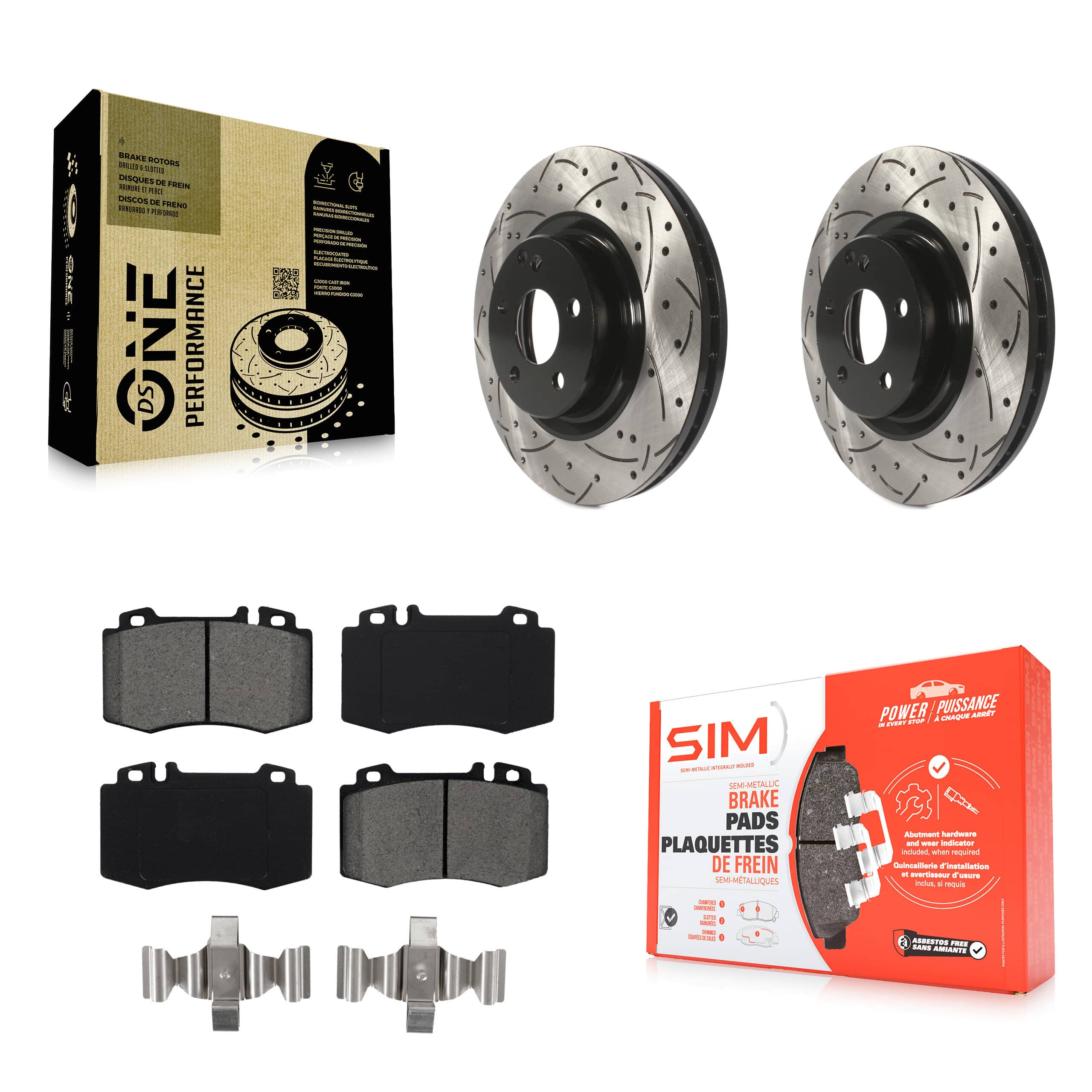 Transit Auto - KDS-100093 - Front Disc Brake Kits