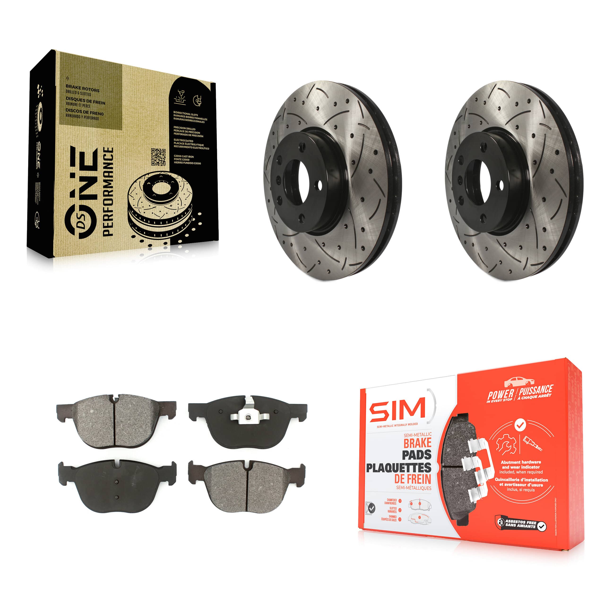 Transit Auto - KDS-100100 - Front Disc Brake Kits