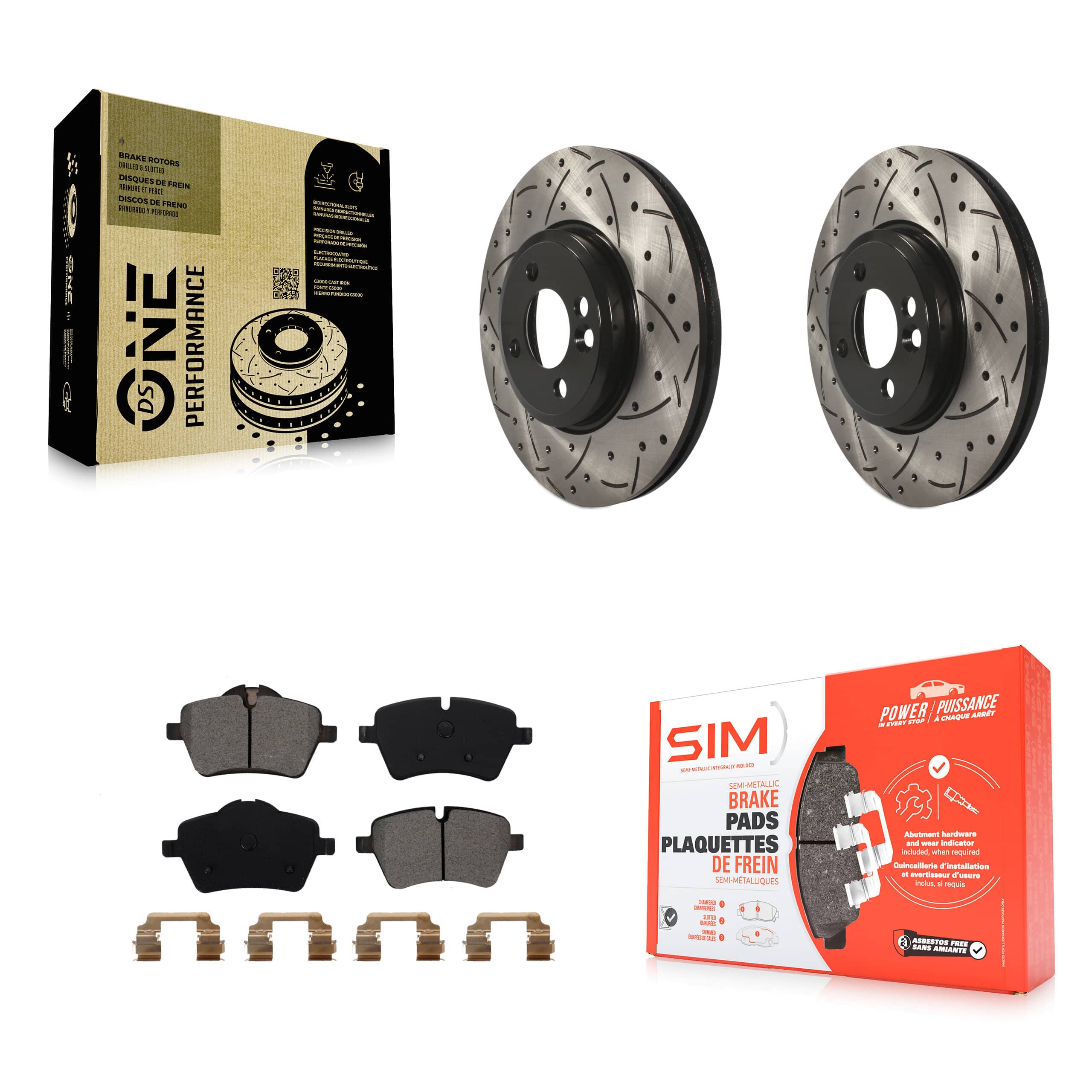 Transit Auto - KDS-100103 - Front Disc Brake Kits