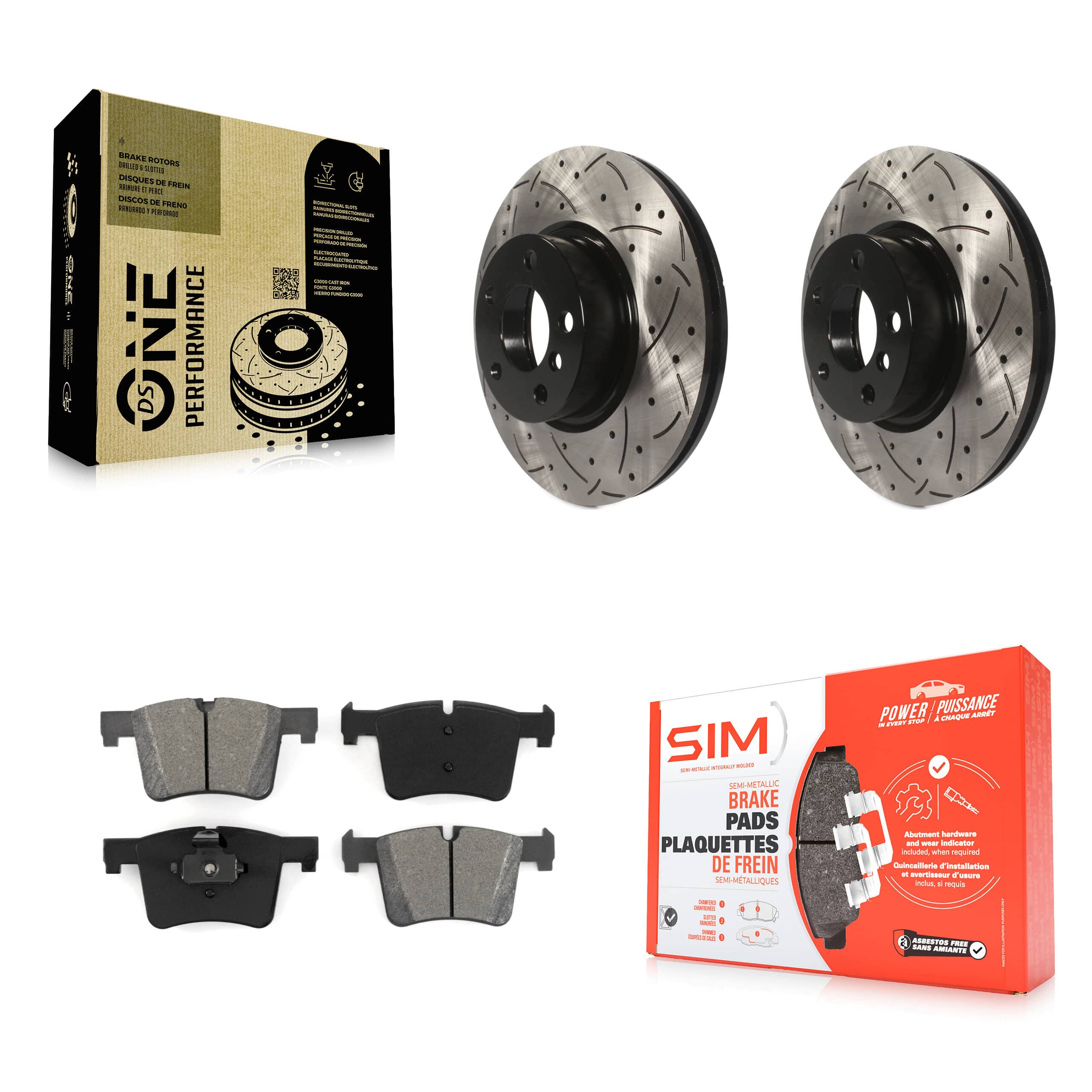 Transit Auto - KDS-100132 - Front Disc Brake Kits