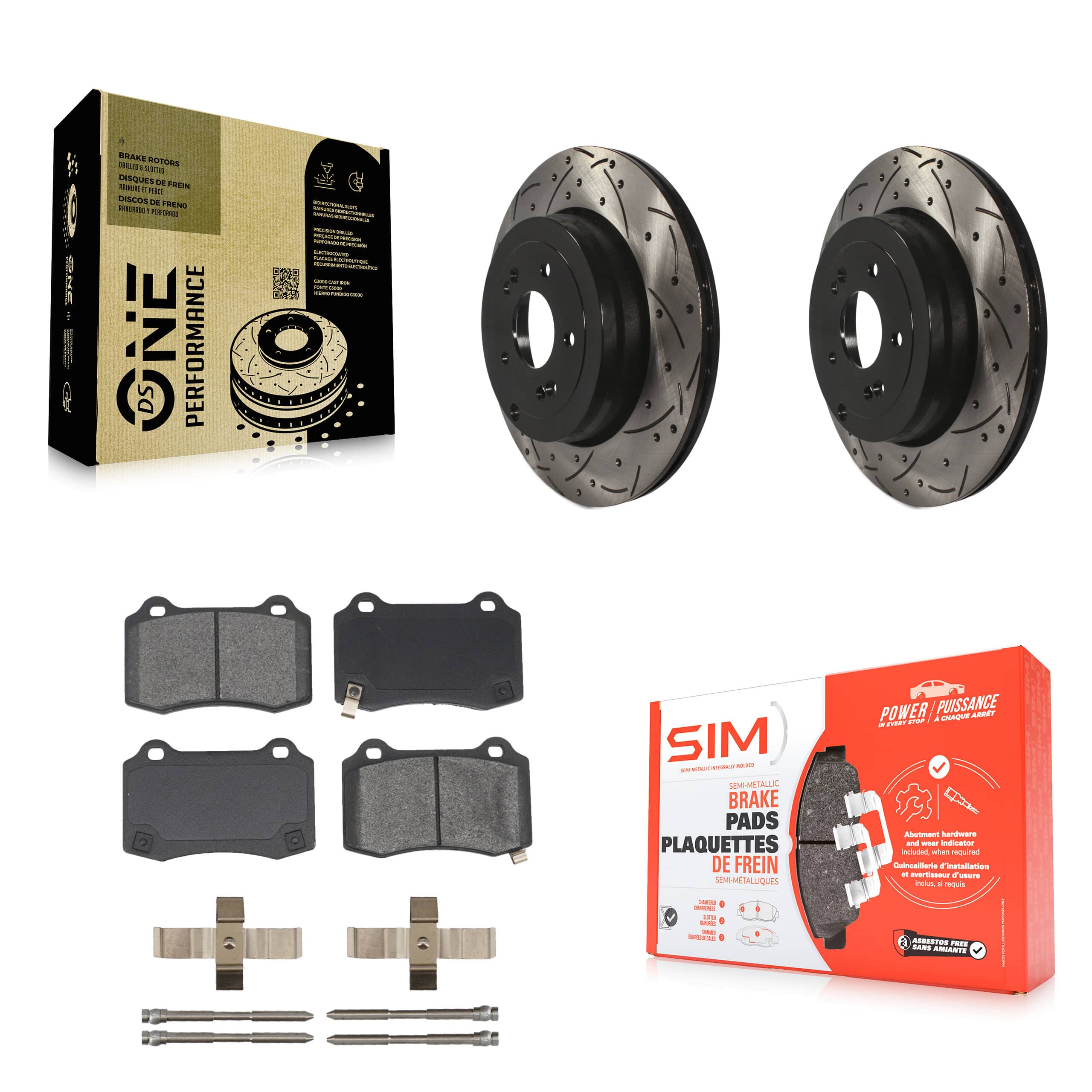 Transit Auto - KDS-100466 - Rear Disc Brake Kits