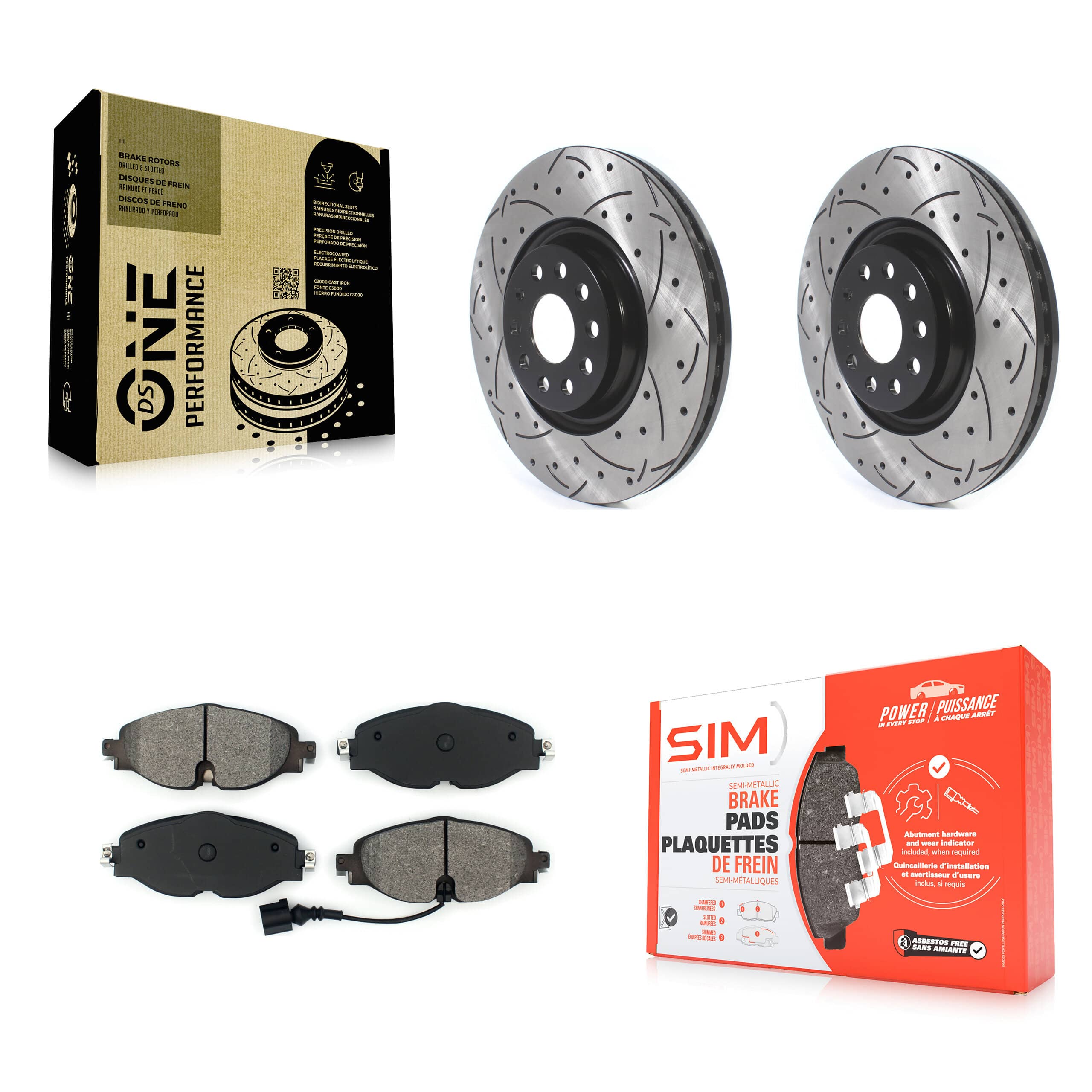 Transit Auto - KDS-100565 - Front Disc Brake Kits
