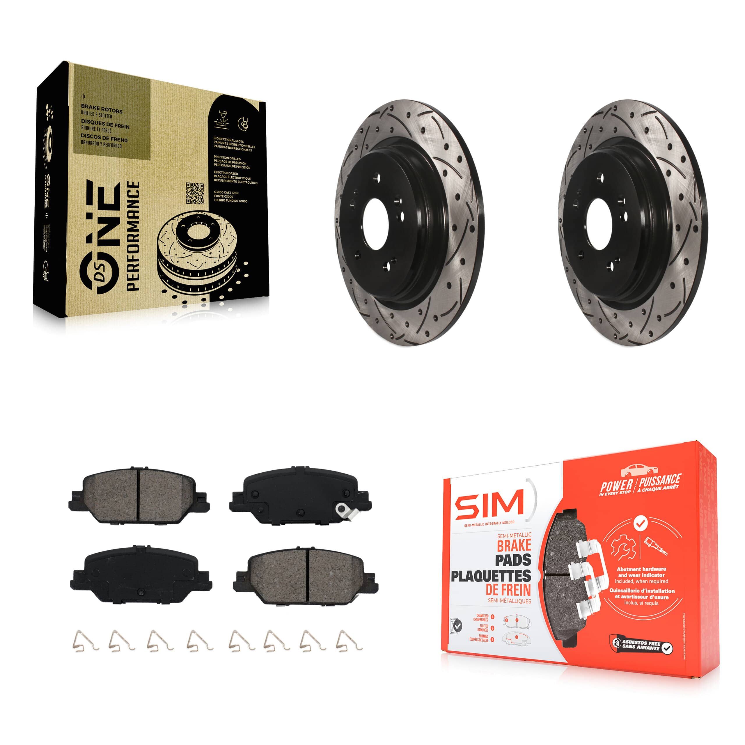 Transit Auto - KDS-100595 - Rear Disc Brake Kits