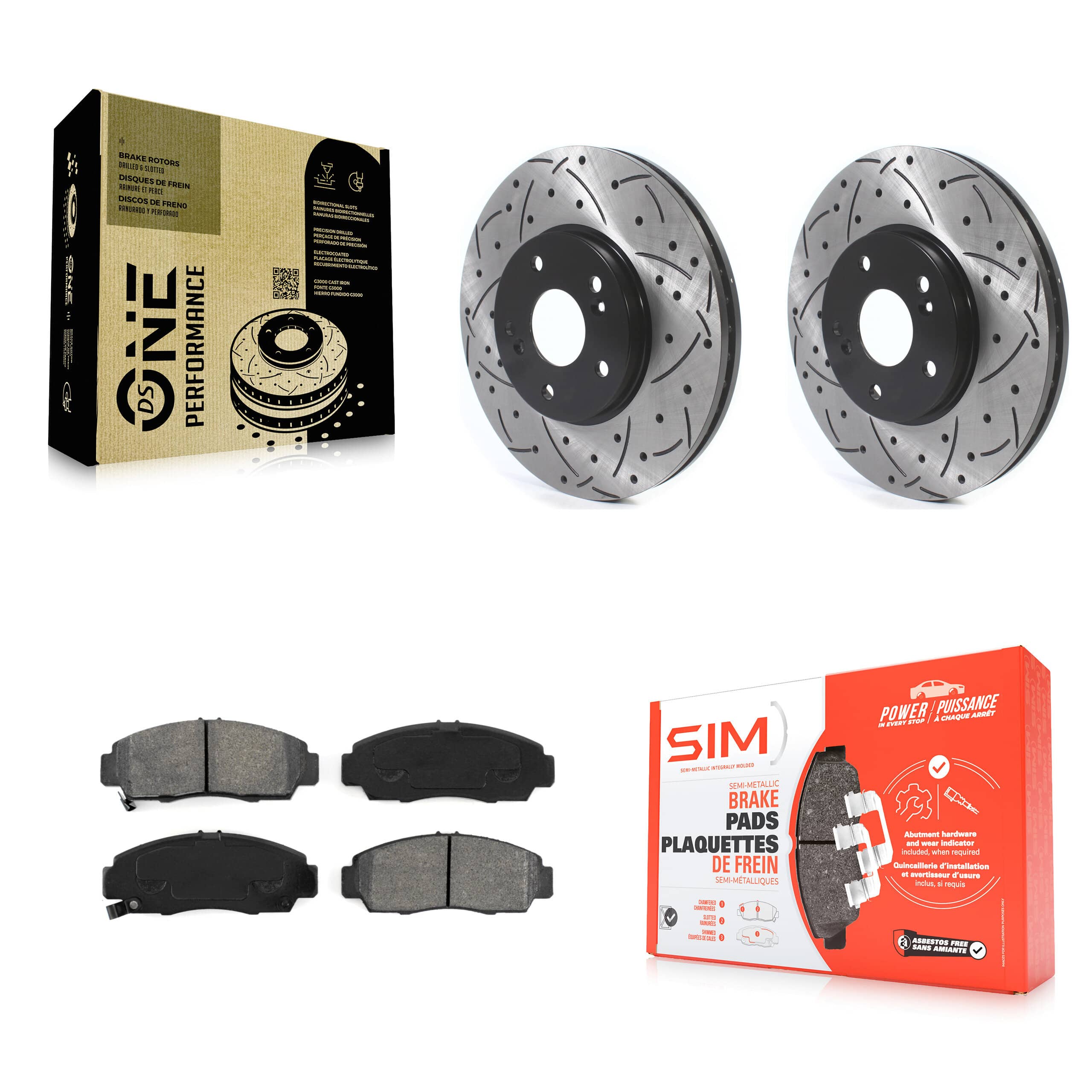 Transit Auto - KDS-100669 - Front Disc Brake Kits