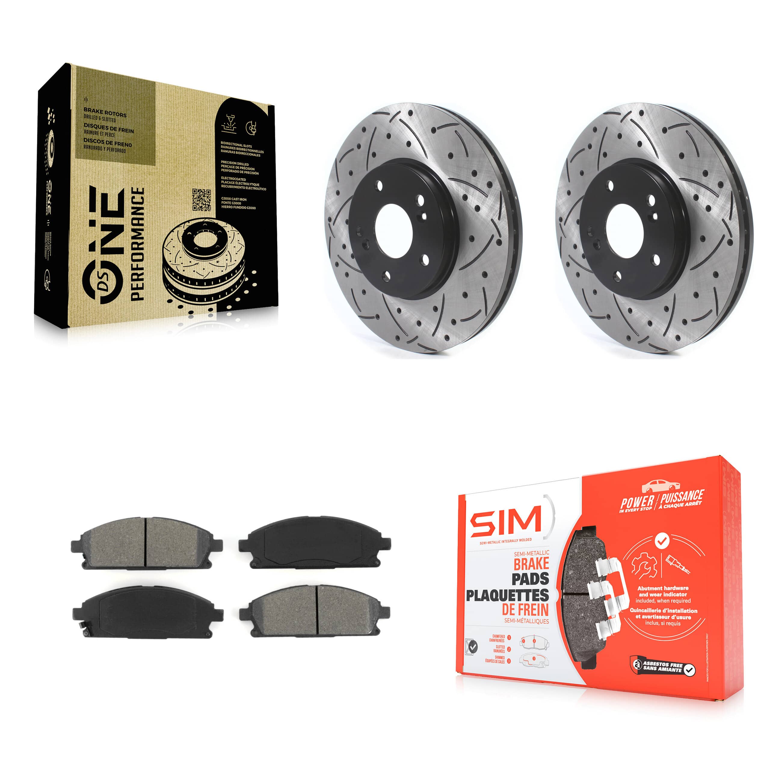 Transit Auto - KDS-100672 - Front Disc Brake Kits