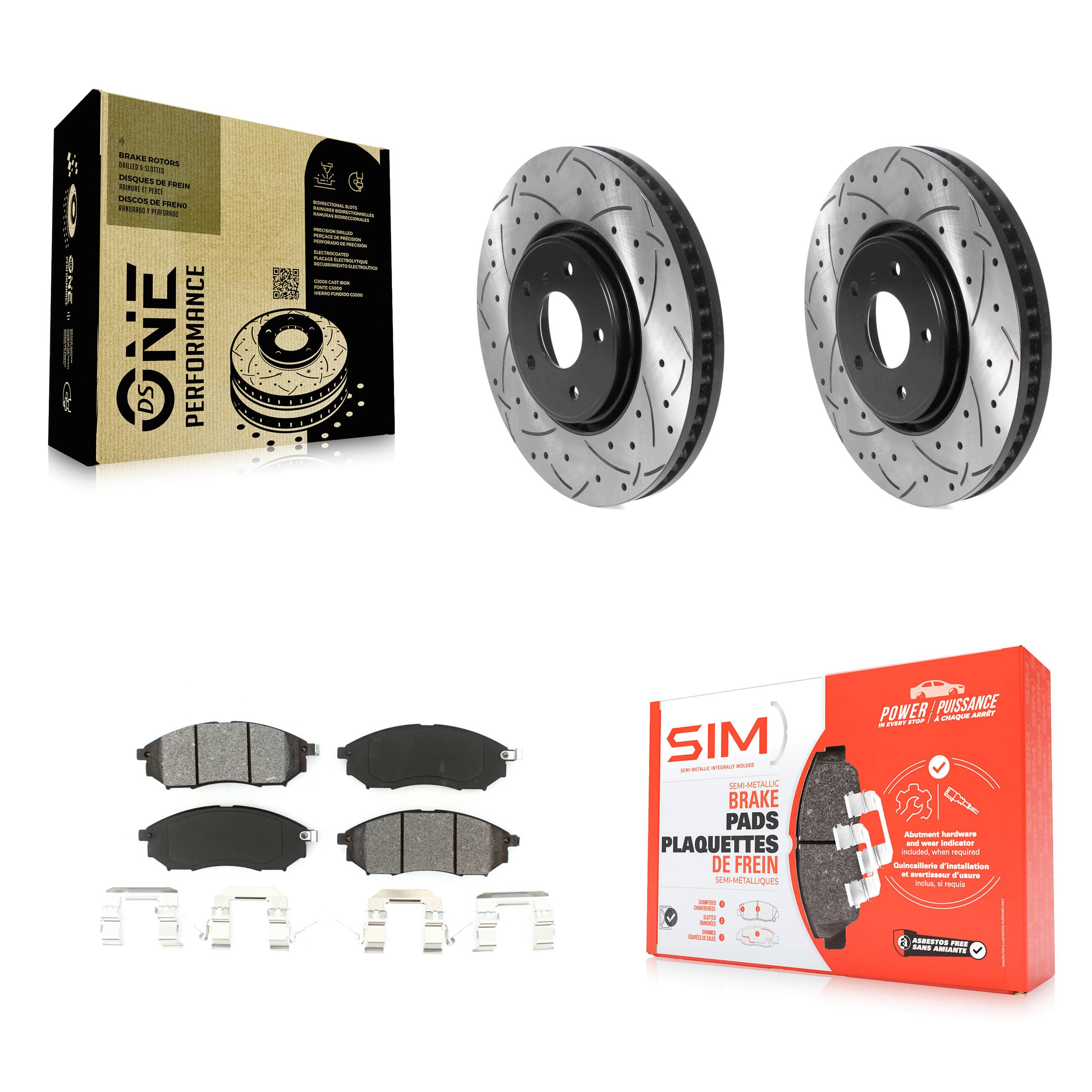 Transit Auto - KDS-100683 - Front Disc Brake Kits