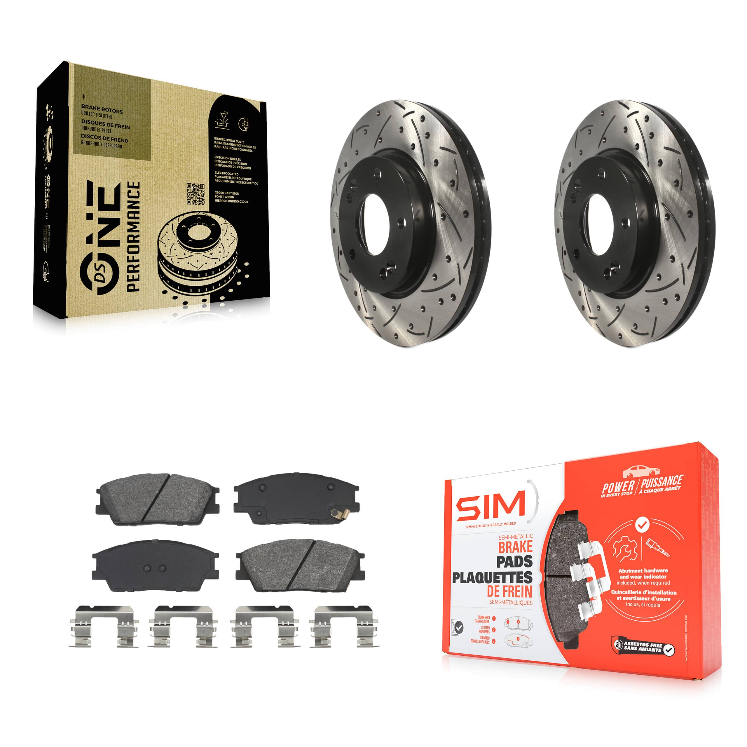 Transit Auto - KDS-101031 - Front Disc Brake Kits