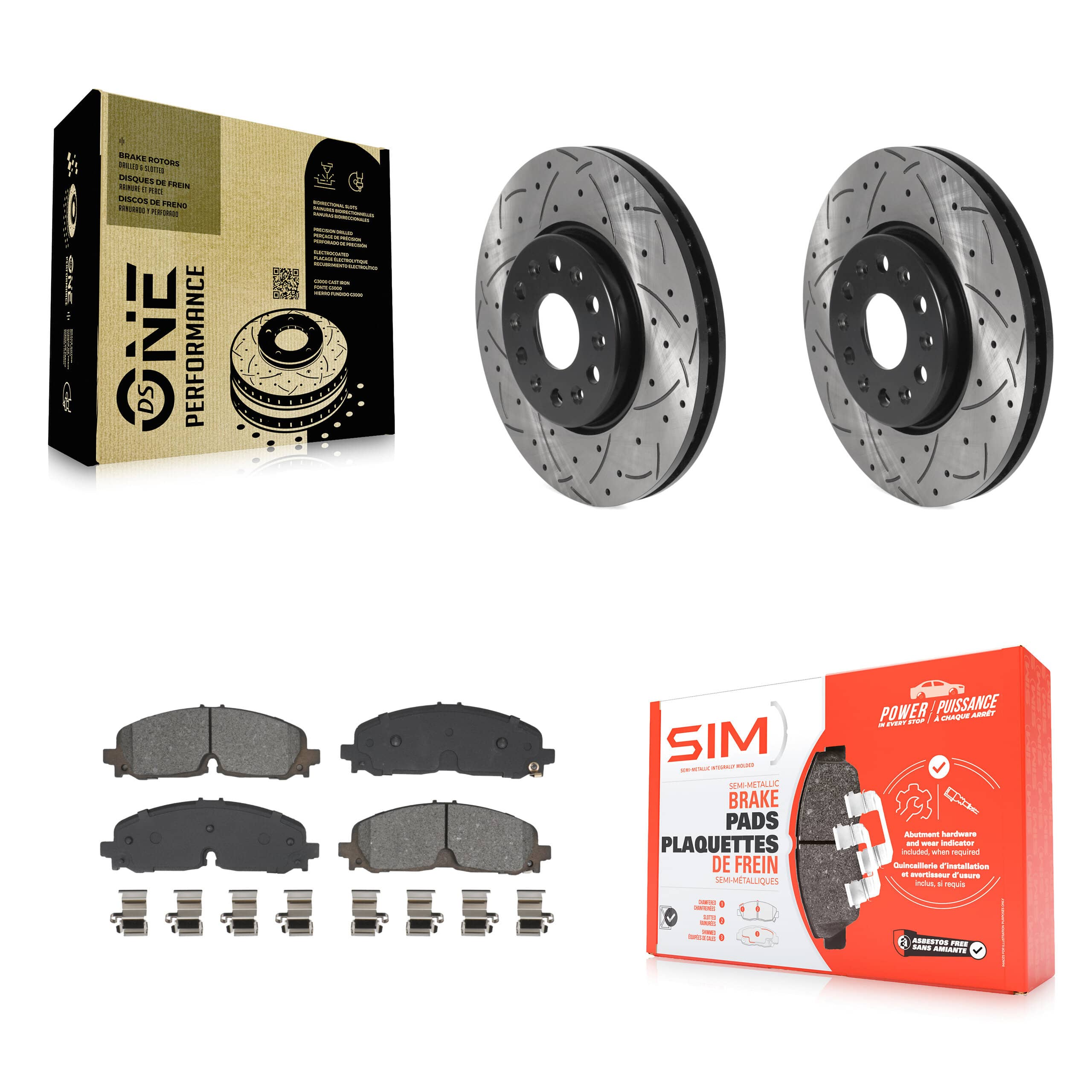 Transit Auto - KDS-101041 - Front Disc Brake Kits