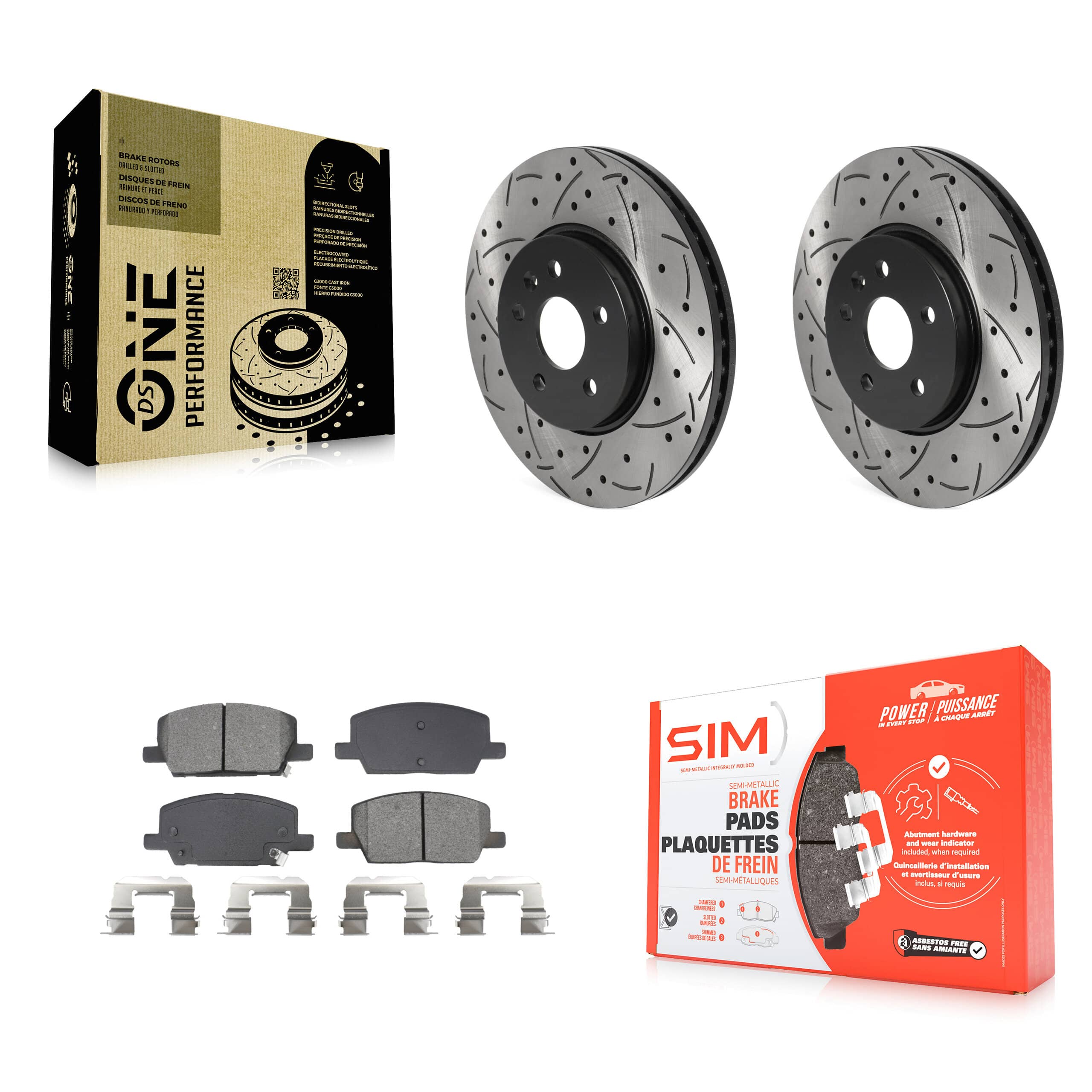 Transit Auto - KDS-101046 - Front Disc Brake Kits