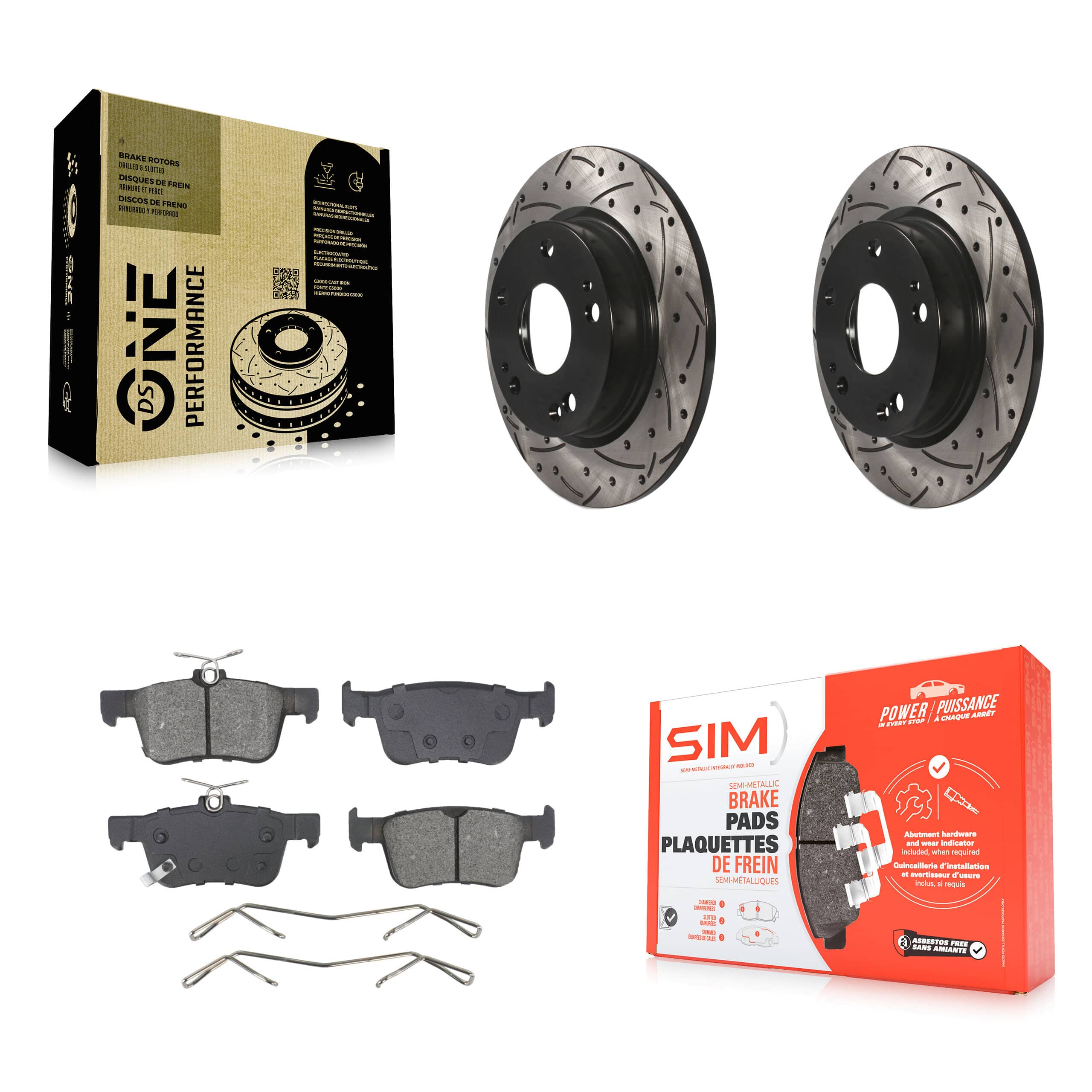 Transit Auto - KDS-101063 - Rear Disc Brake Kits