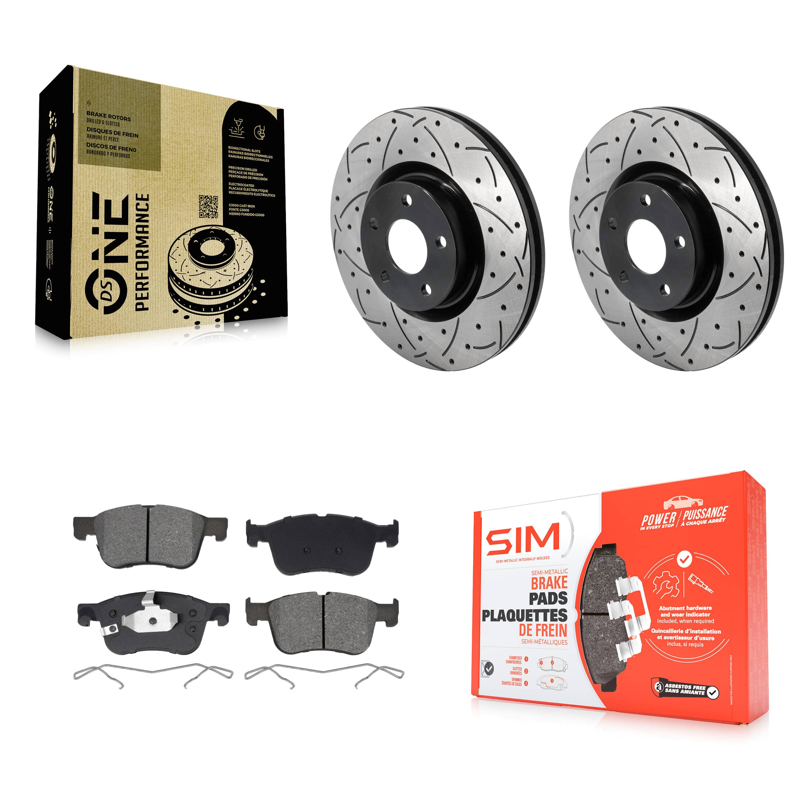 Transit Auto - KDS-101110 - Front Disc Brake Kits