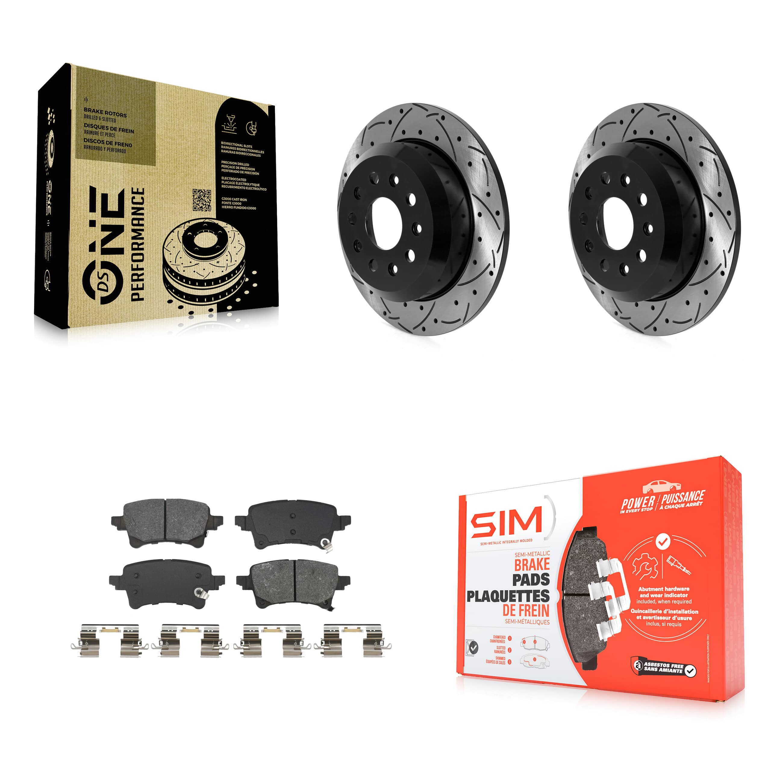 Transit Auto - KDS-101206 - Rear Disc Brake Kits