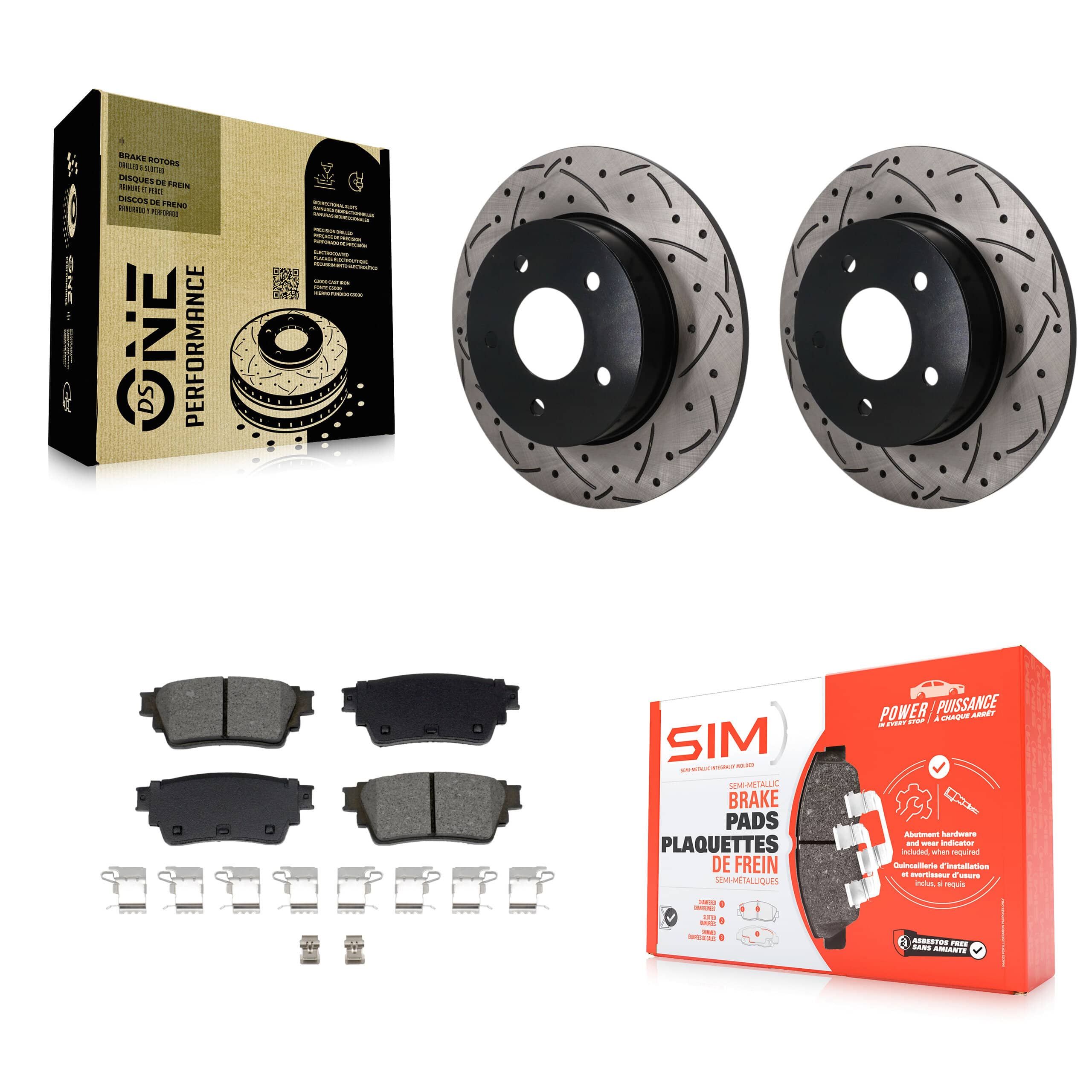 Transit Auto - KDS-101651 - Rear Disc Brake Kits