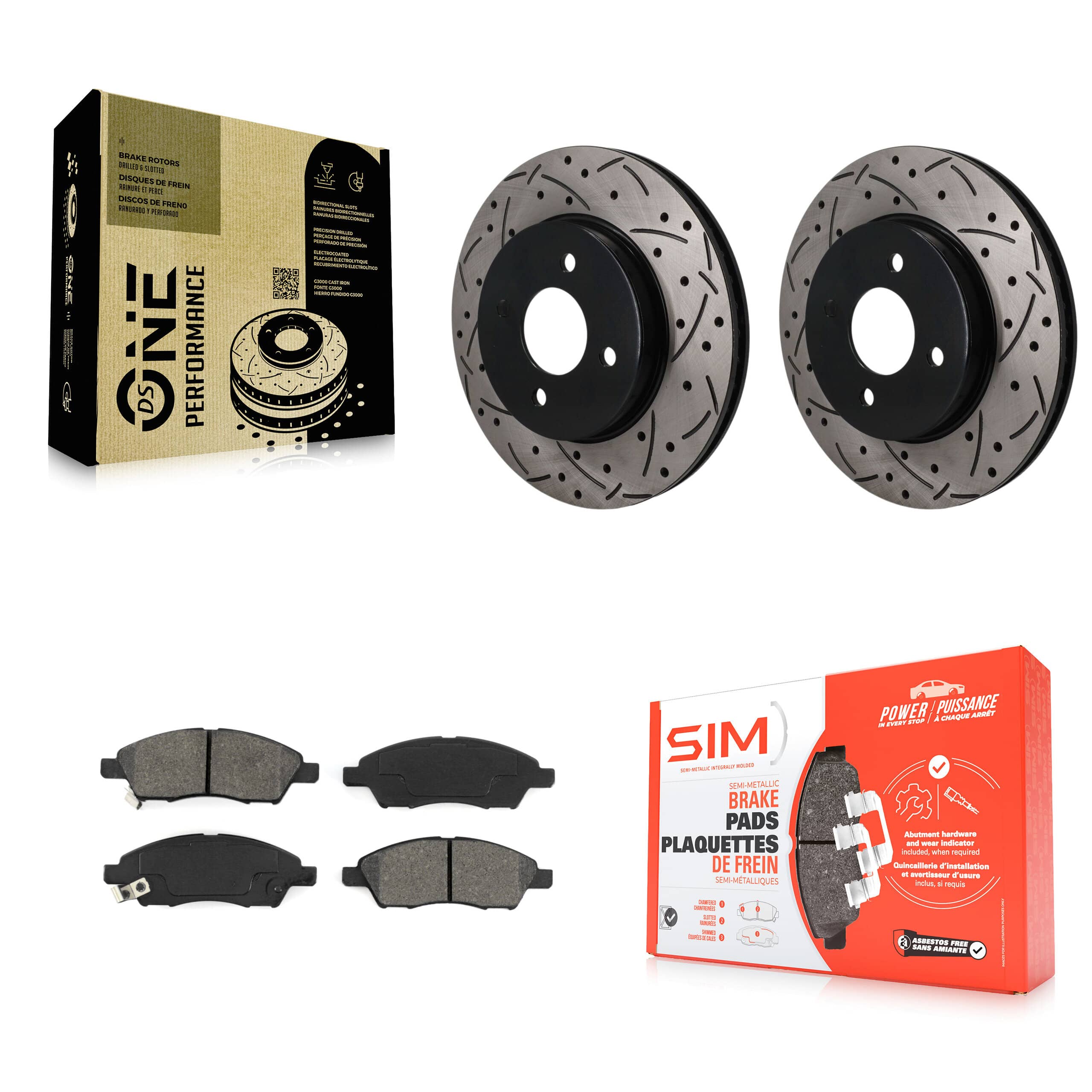 Transit Auto - KDS-101698 - Front Disc Brake Kits