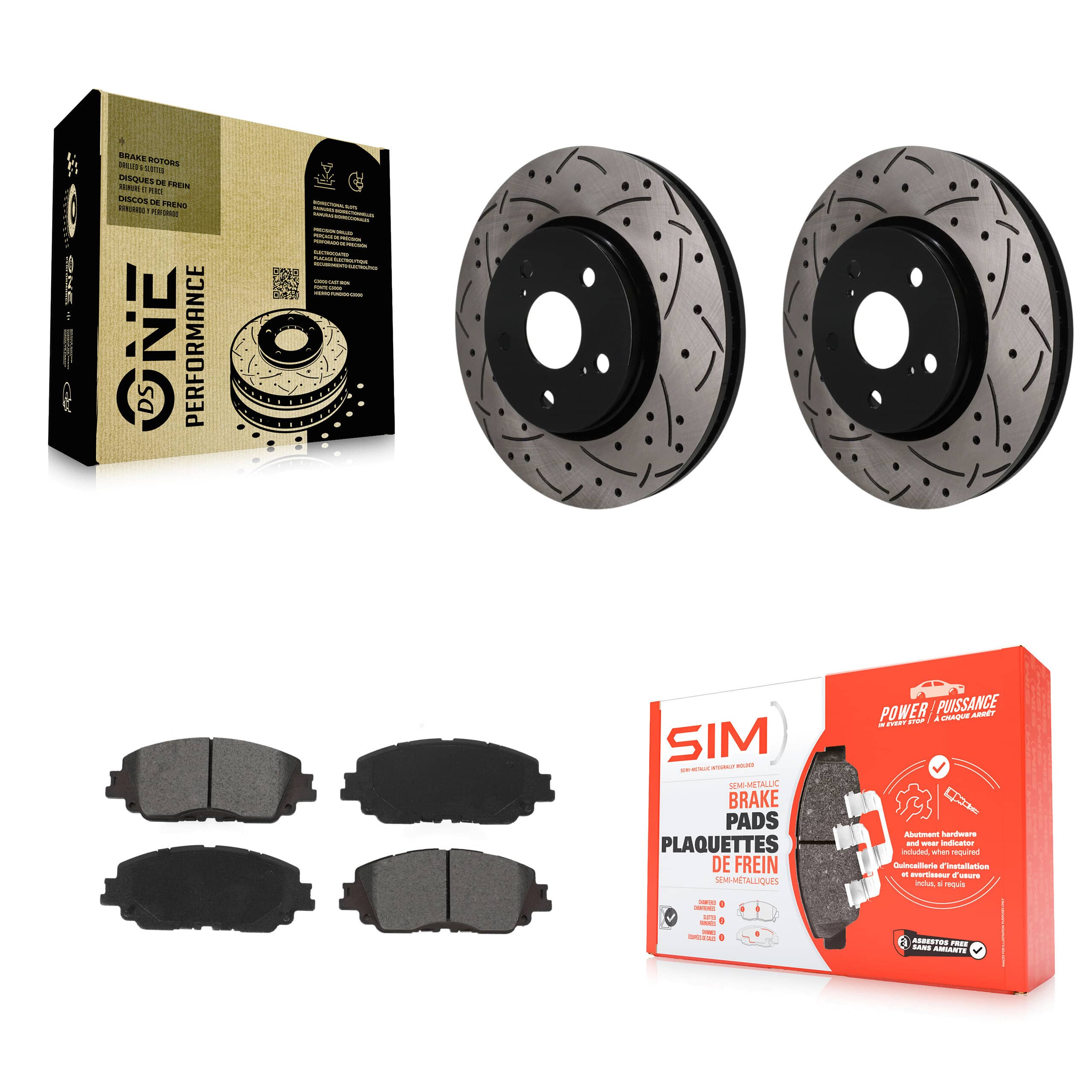 Transit Auto - KDS-101733 - Front Disc Brake Kits