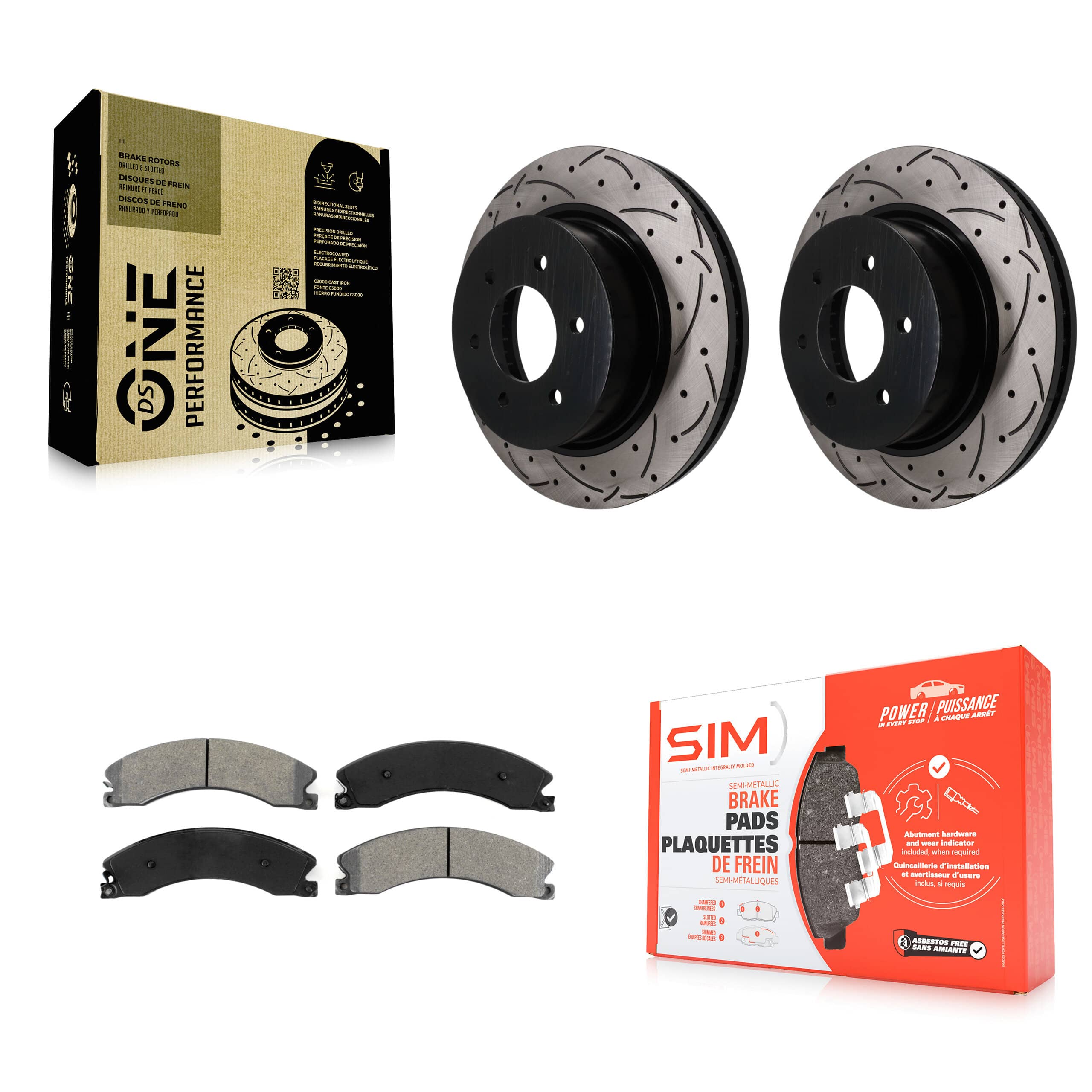 Transit Auto - KDS-101748 - Front Disc Brake Kits