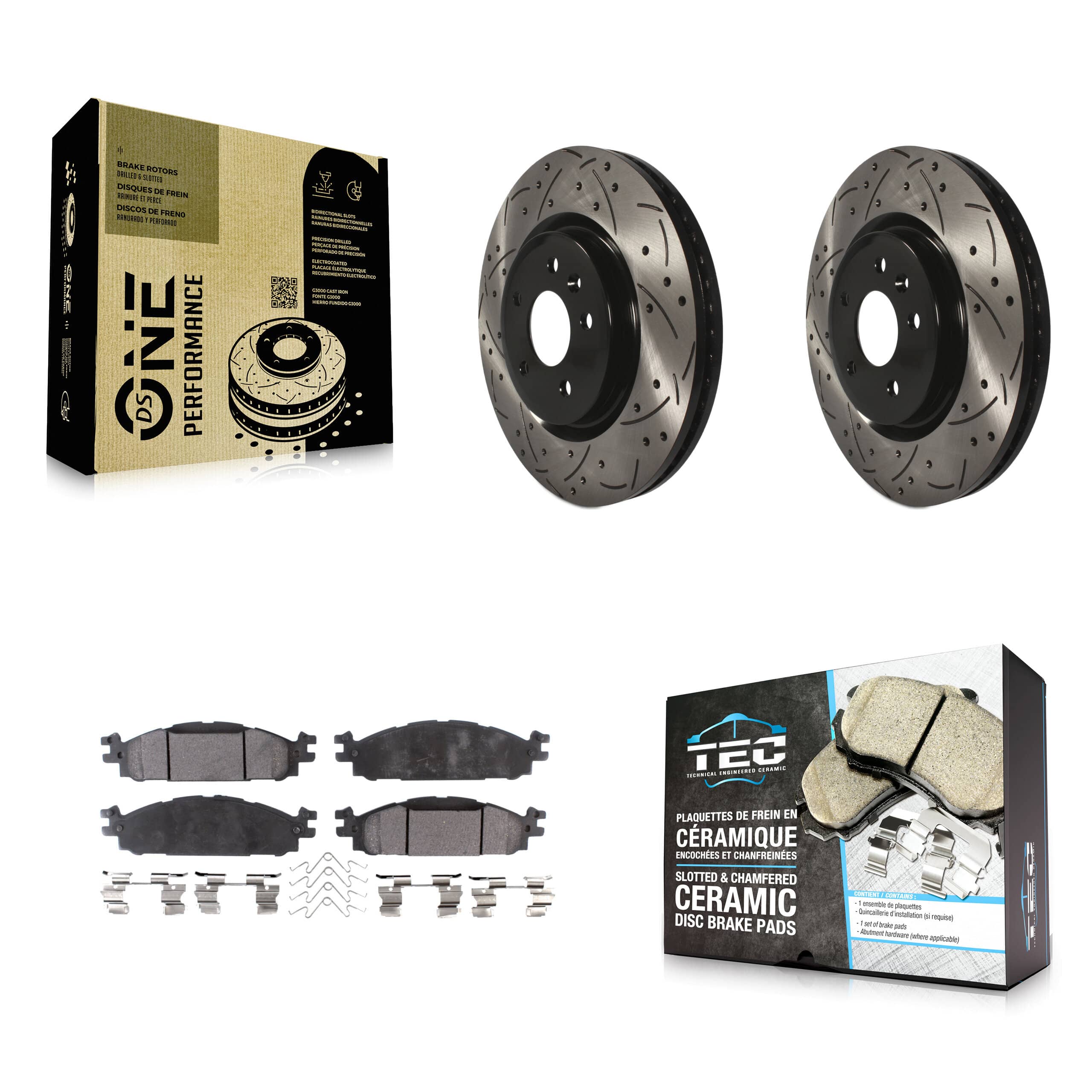 Transit Auto - KDT-100028 - Front Disc Brake Kits