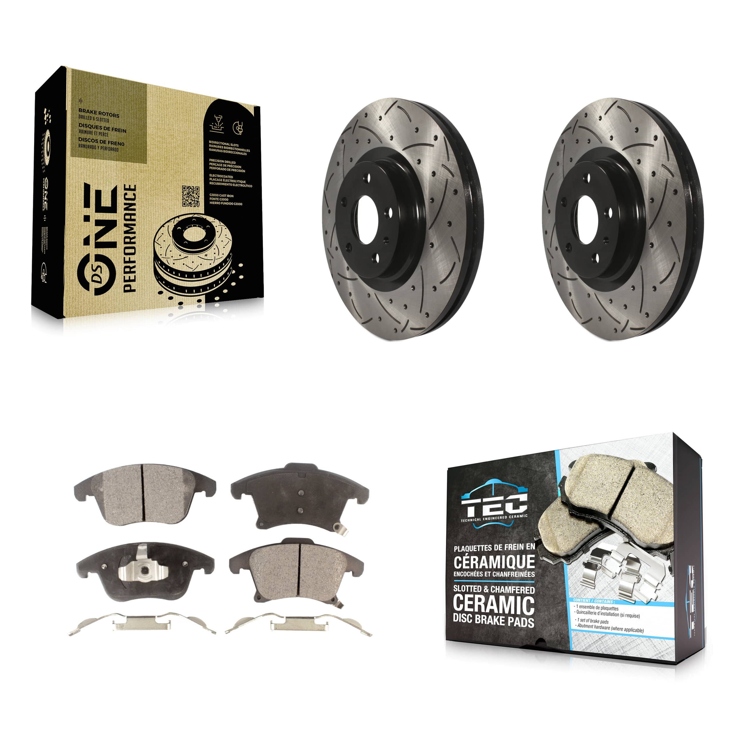 Transit Auto - KDT-100035 - Front Disc Brake Kits