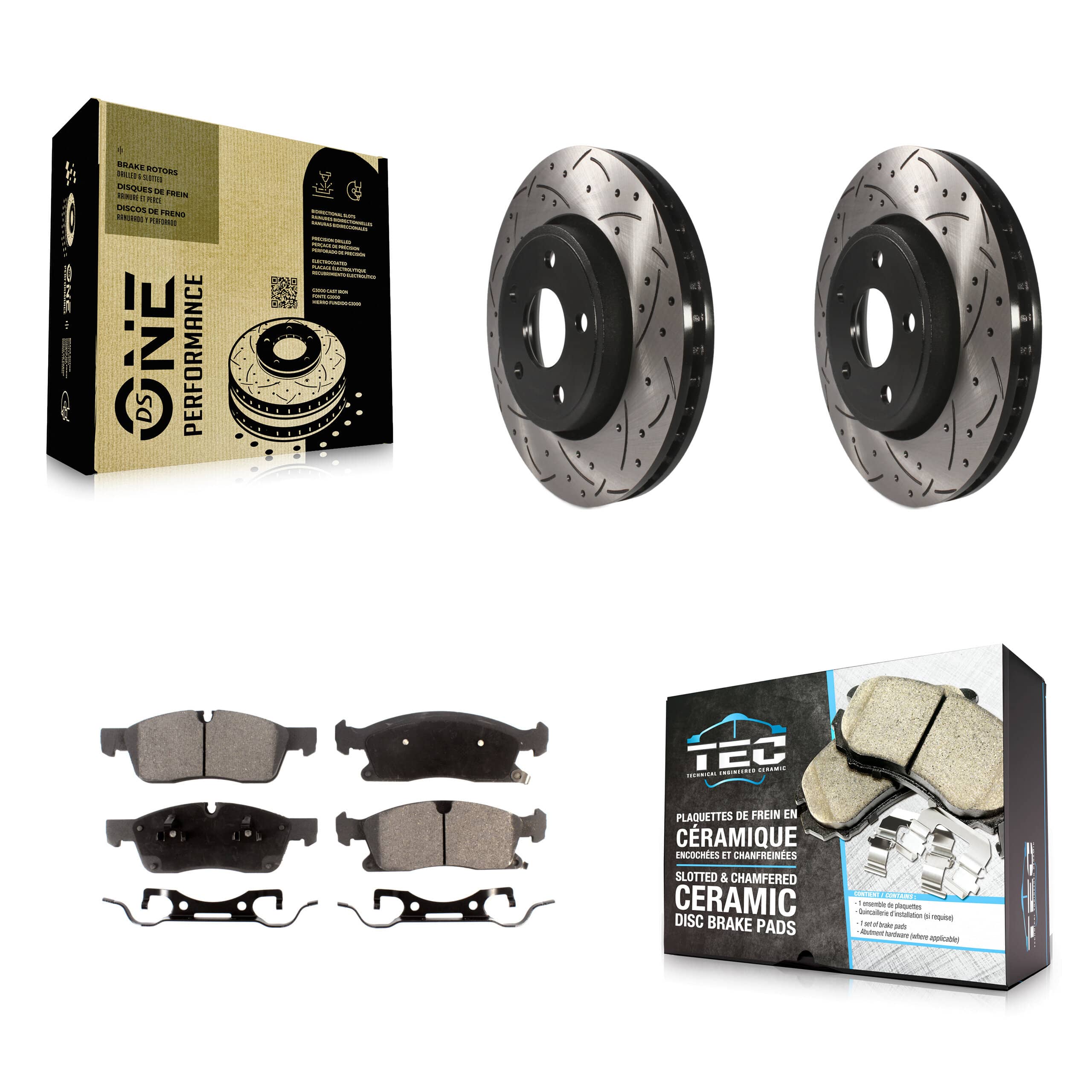 Transit Auto - KDT-100052 - Front Disc Brake Kits