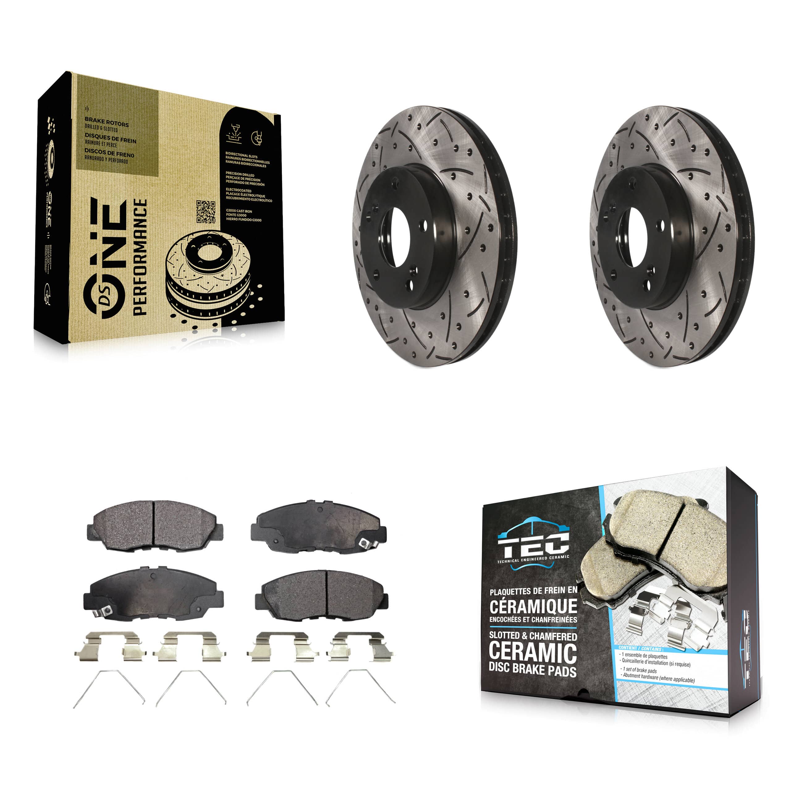 Transit Auto - KDT-100061 - Front Disc Brake Kits